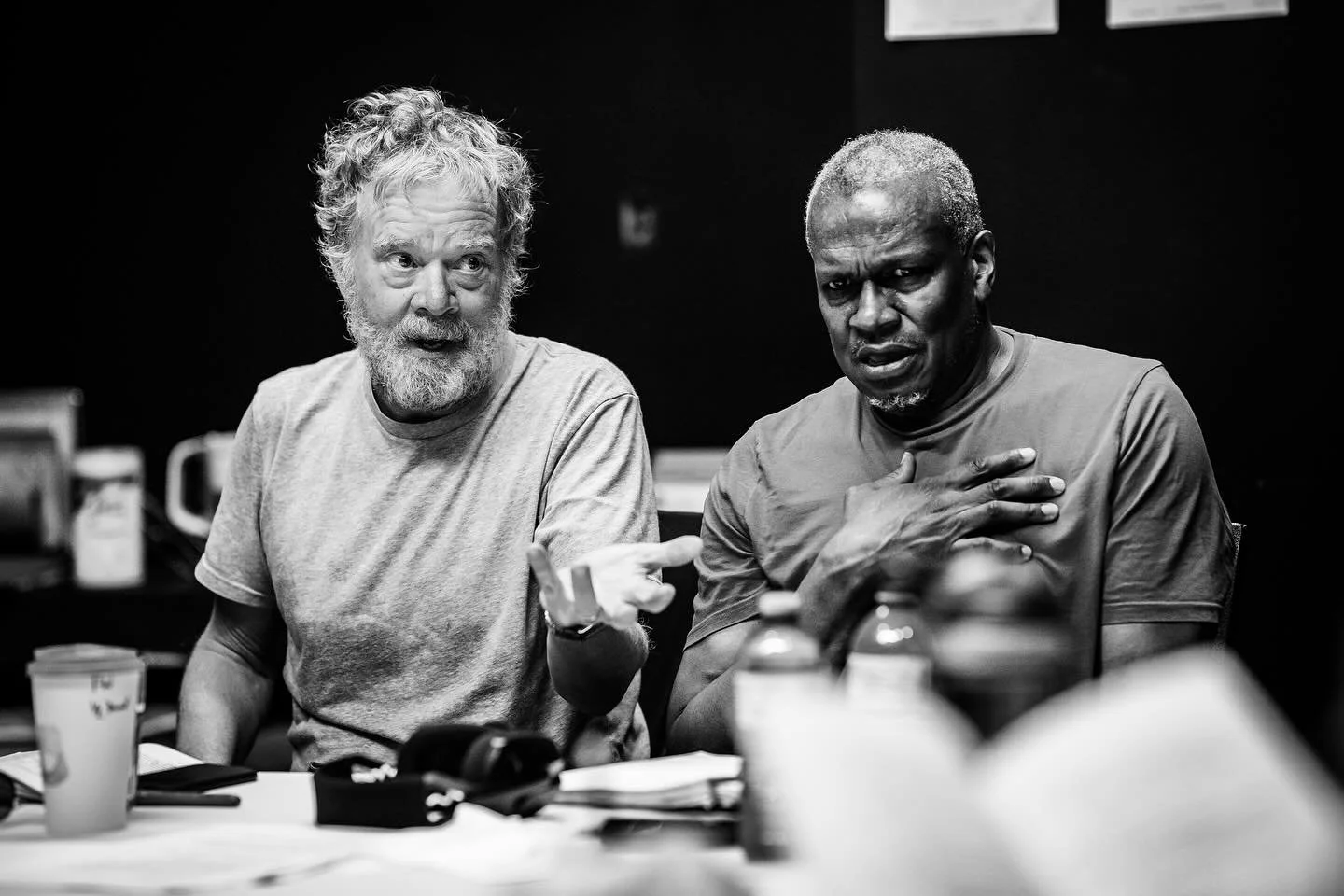 We love a table read (especially in black and white). 
.
.
.
.
.
#coalminetheatre #waitingforgodot #torontotheatre #torontoartsandculture #torontophotographer #theatrephotography #rehearsalphotography