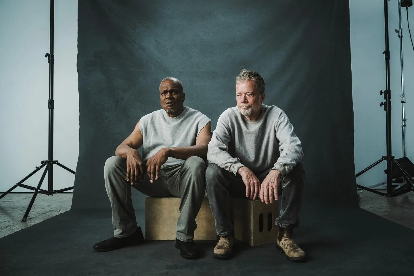 Waiting for Godot opens tonight at Coal Mine Theatre 🪾
.
It&rsquo;s been a pleasure to photograph this cast and crew in the studio, the rehearsal hall, and, finally, on stage. Here are a few shots from our promo shoot back in June. More to come! 
.
