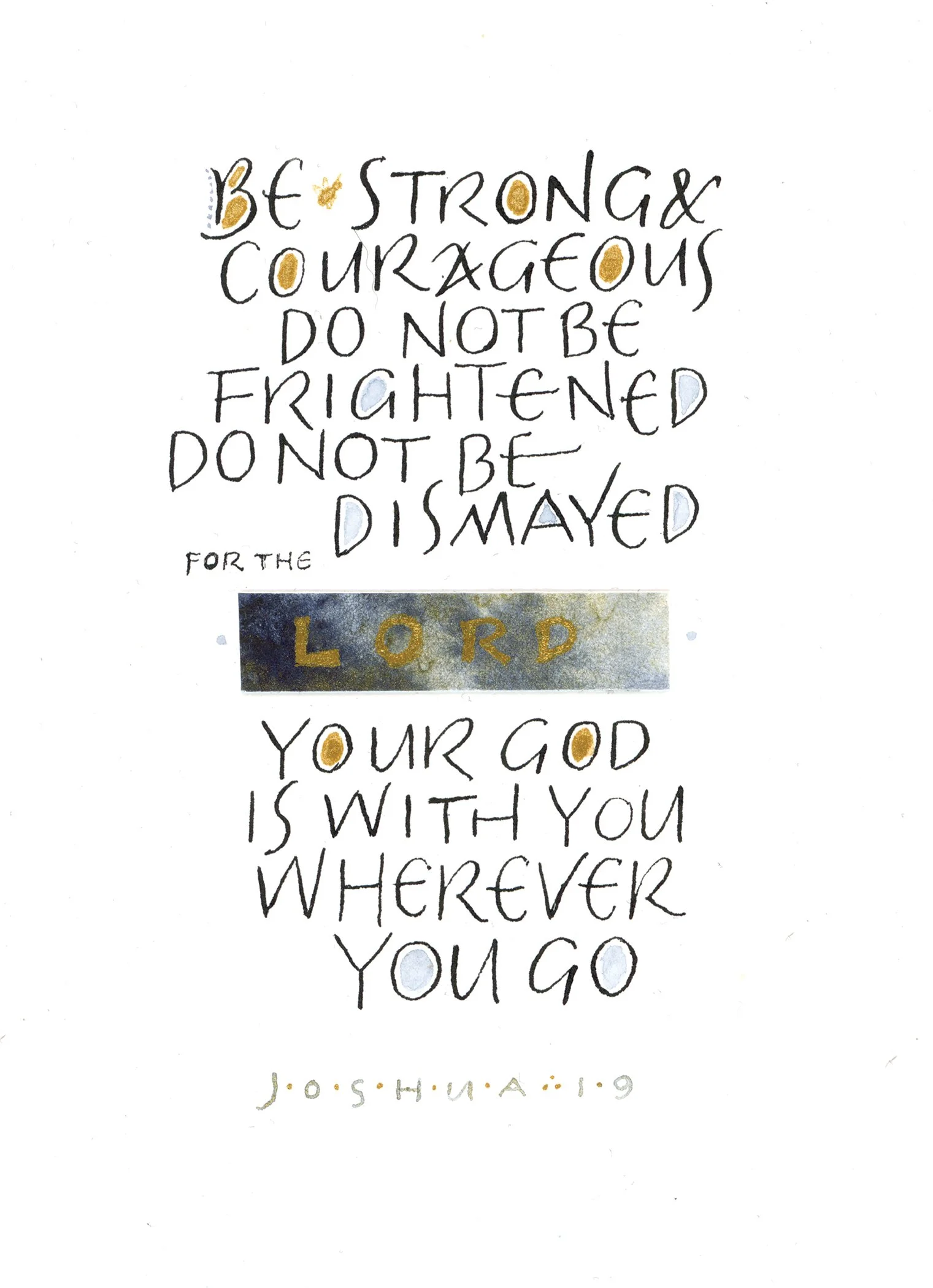 Art Print Be Strong 5X7 small (1).jpg