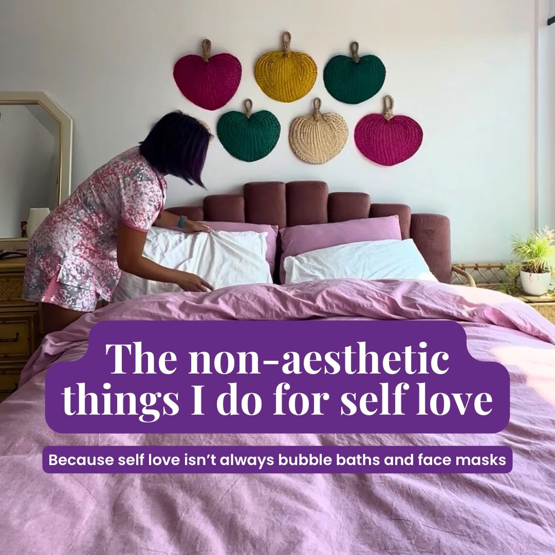 Self love isn&rsquo;t always aesthetic. Sometimes it&rsquo;s ugly crying.

This Valentine&rsquo;s Day, give yourself a love that&rsquo;s kind, patient and not picture perfect. ❤️

#selflove #selfcare #selflovejourney #valentines #galentines