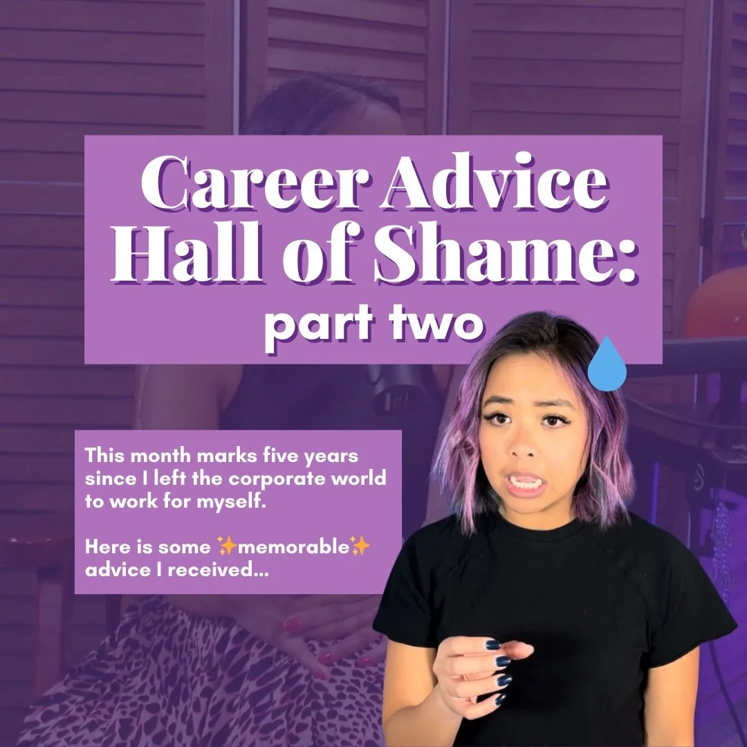 You don&rsquo;t need to say yes to everything 😌

Part two of my new series: Career Advice Hall of Shame

&ldquo;Say yes to everything.&rdquo;

When I left the corporate world to work for myself, I heard this a lot. 

But I&rsquo;ve learned your &ldq