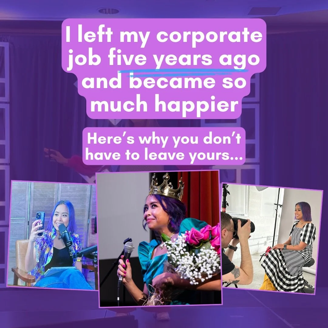 Quitting my job was actually choosing myself ⭐️

Five years ago today, I left my corporate job.

It wasn&rsquo;t about the work itself. It was about finally choosing myself.

Freedom, growth and happiness didn&rsquo;t come from a title or a plan.
 Th