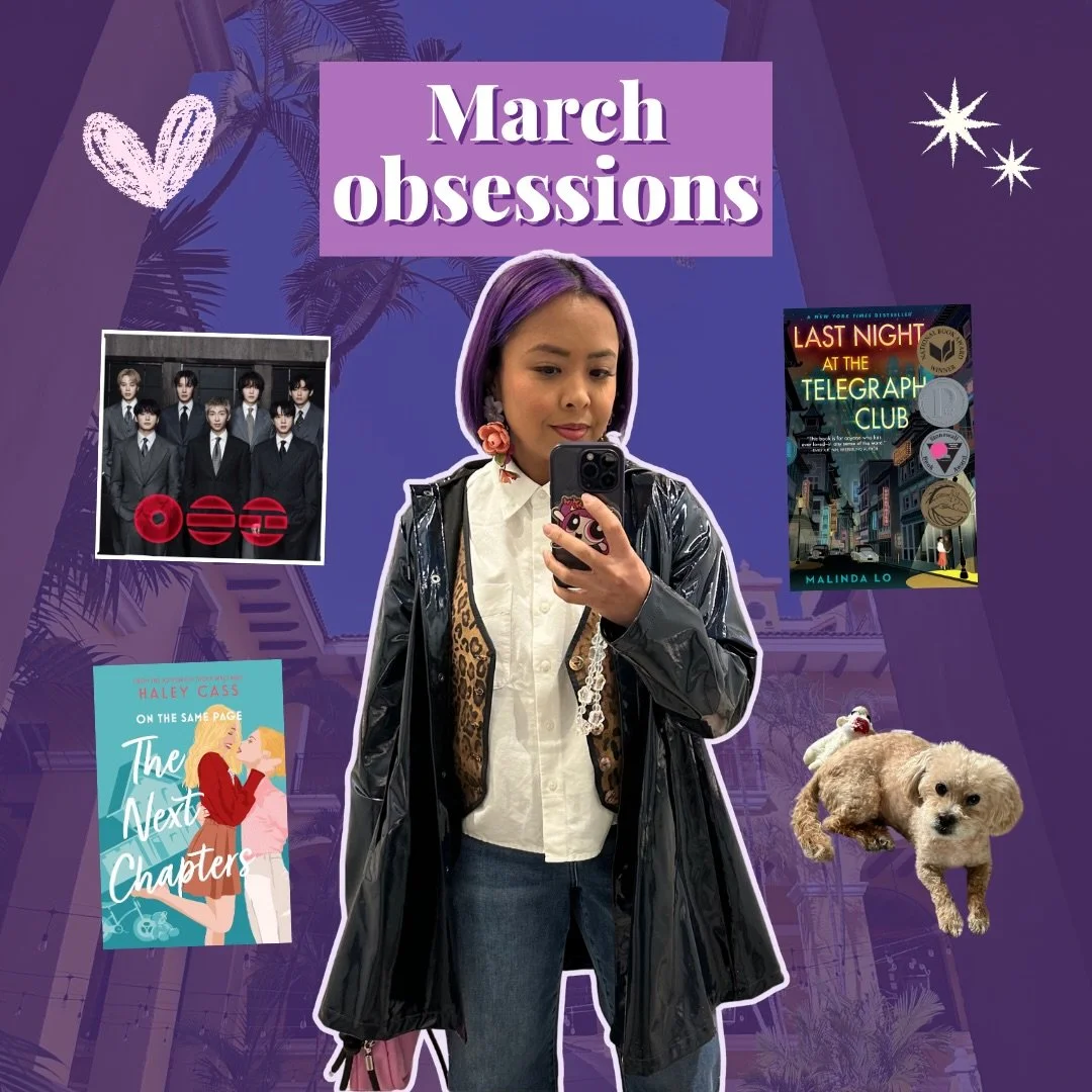 💞My March obsessions💞

ARIRANG by @bts.bighitofficial

BTS: The Comeback Live on @netflix @netflixca 

@bridgertonnetflix season 4

The Whinchat Jumpsuit by @birdsofna

The Next Chapters by @authorhaleycass

It&rsquo;s Different This Time by @joss.