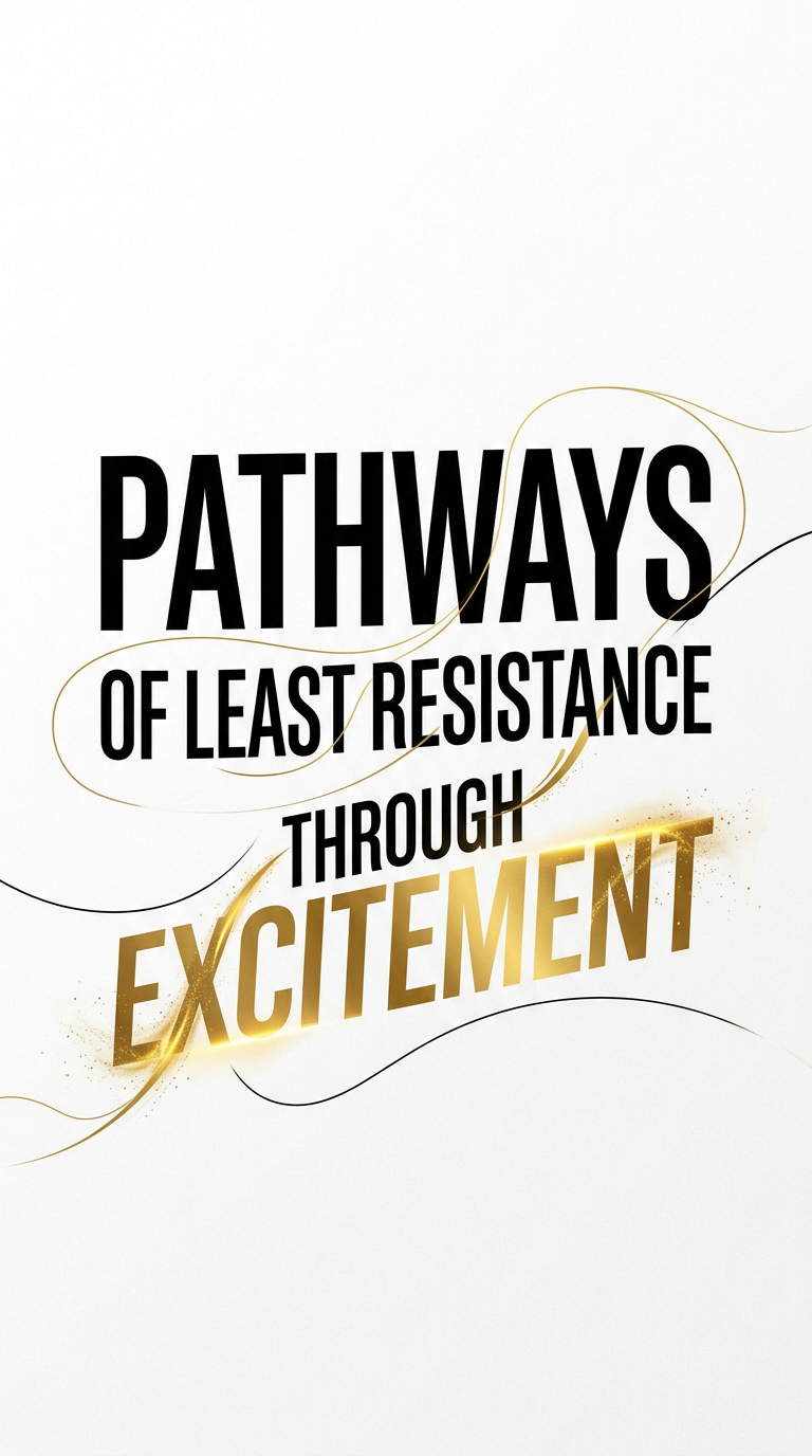 PATHWAYS OF LEAST RESISTANCE THROUGH EXCITEMENT