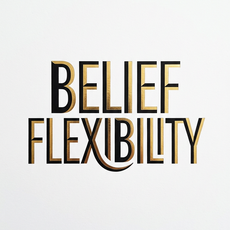 Positive beliefs contain freedom. Negative beliefs contain rigidity.