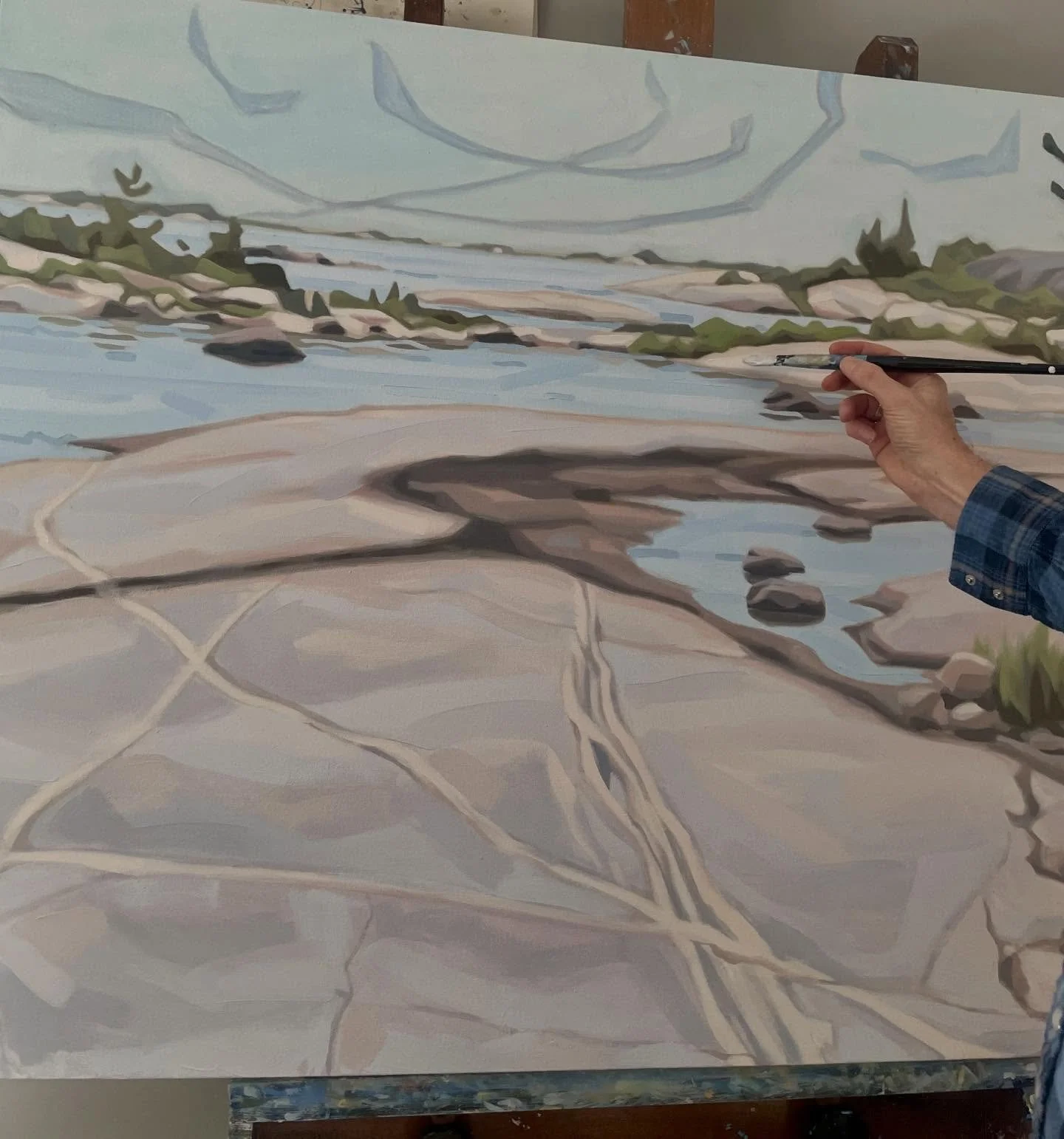 #studioview #ontheeasel #artofinstagram #artoftheday #workinprogress