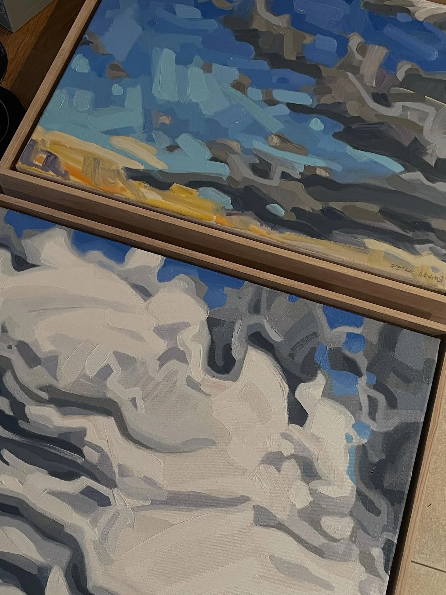 Assembling frames for a couple of brand new pieces! #swipeleft⬅️