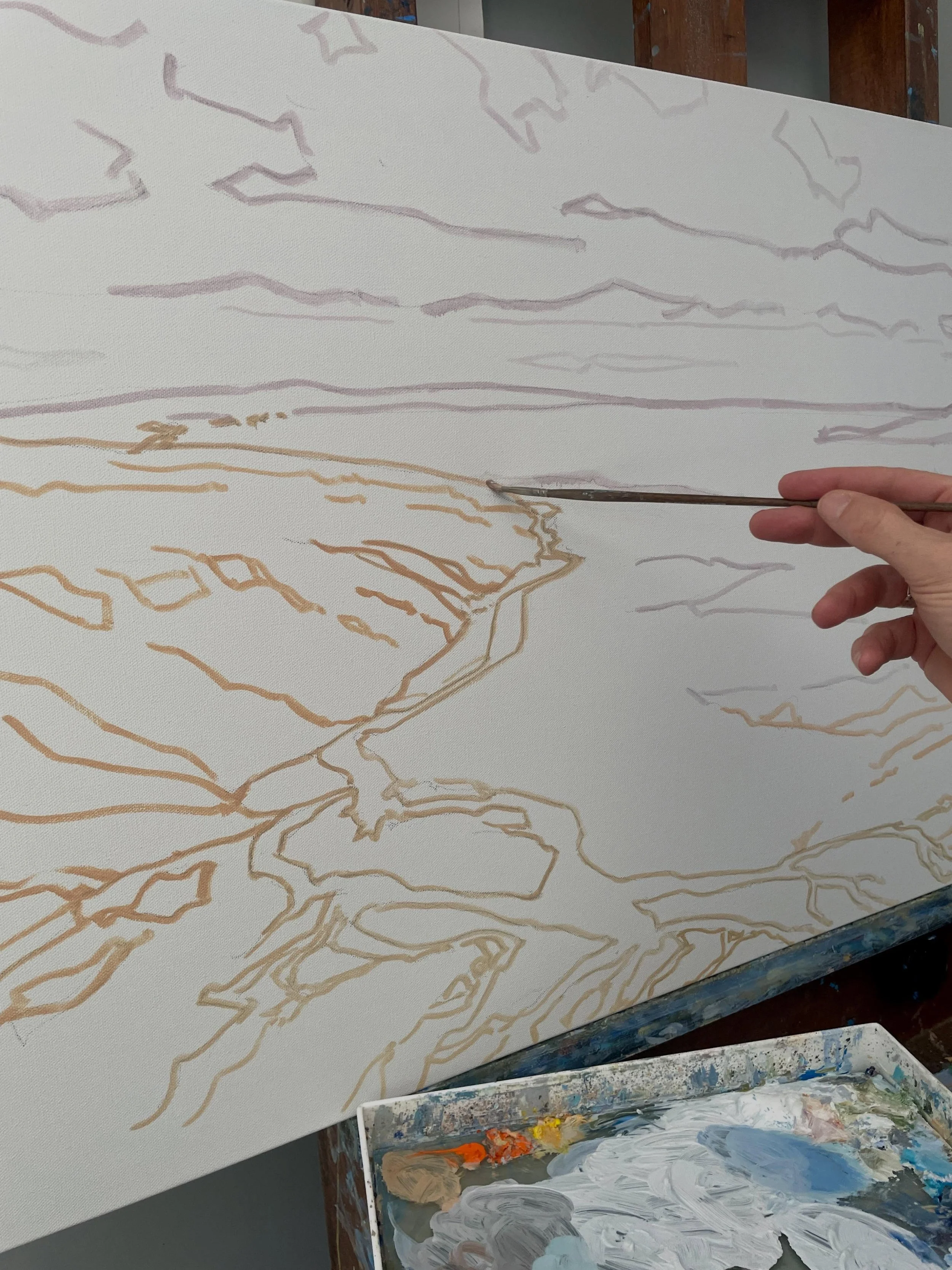 #newpaintingunderway