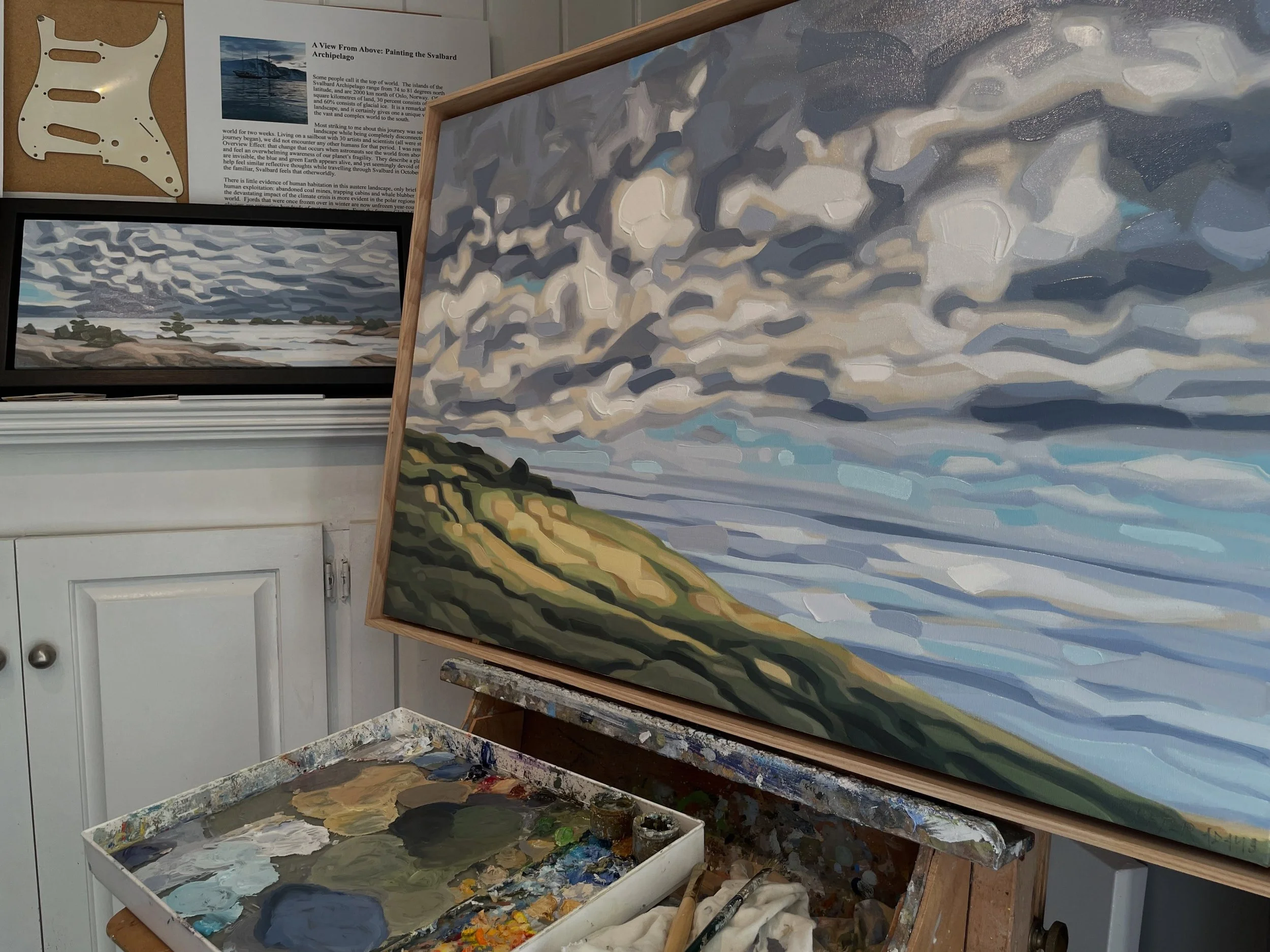 I have been remiss when it comes to posting on Instagram.  Lots happening though.  Here&rsquo;s a couple of new pieces that I will be showing at the Creemore Arts Festival next weekend.  #newwork @lagomdesignshops @purplehillsarts #purplehillsarts