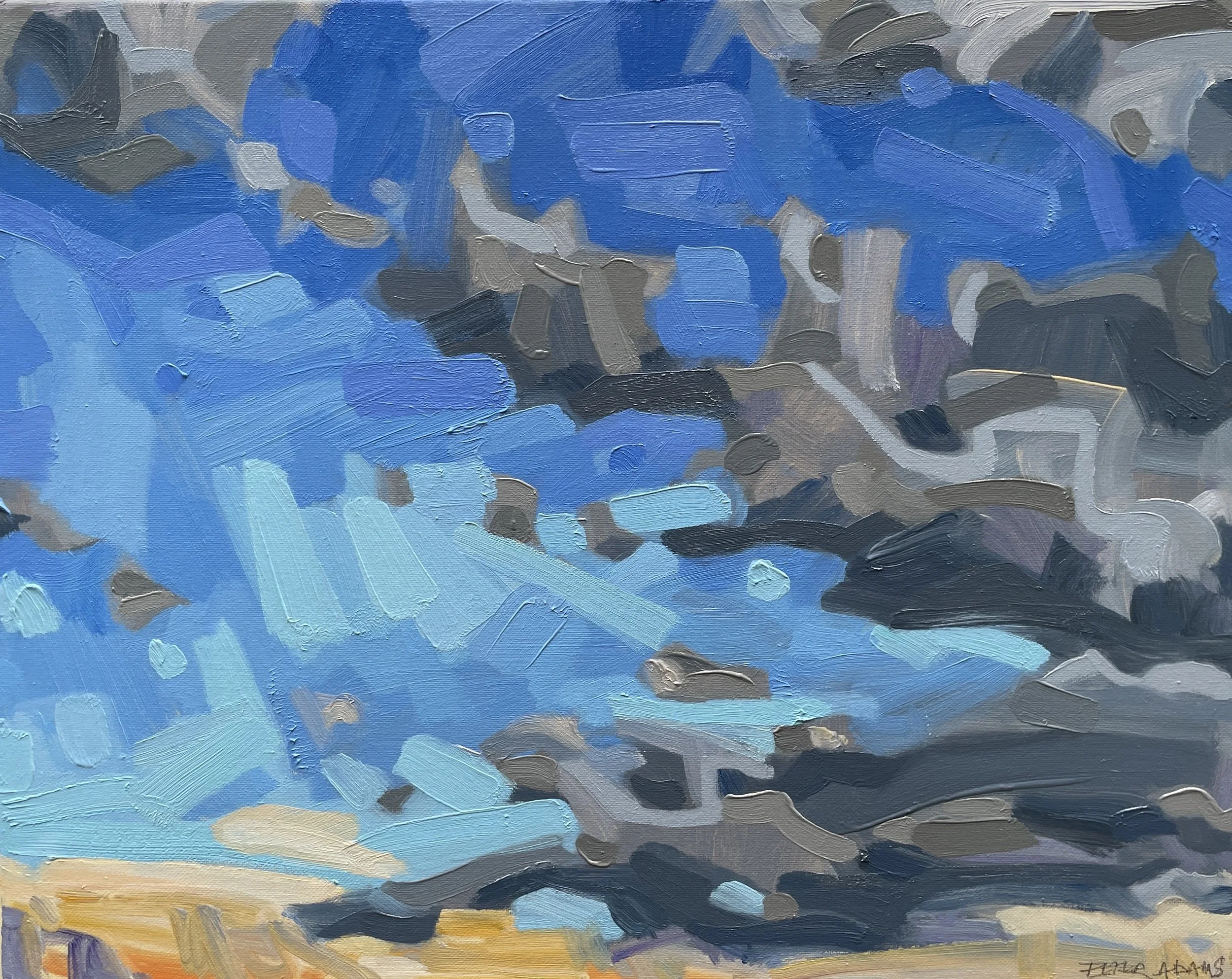 "Willful Assembly #2" 16"x20" Oil on Canvas