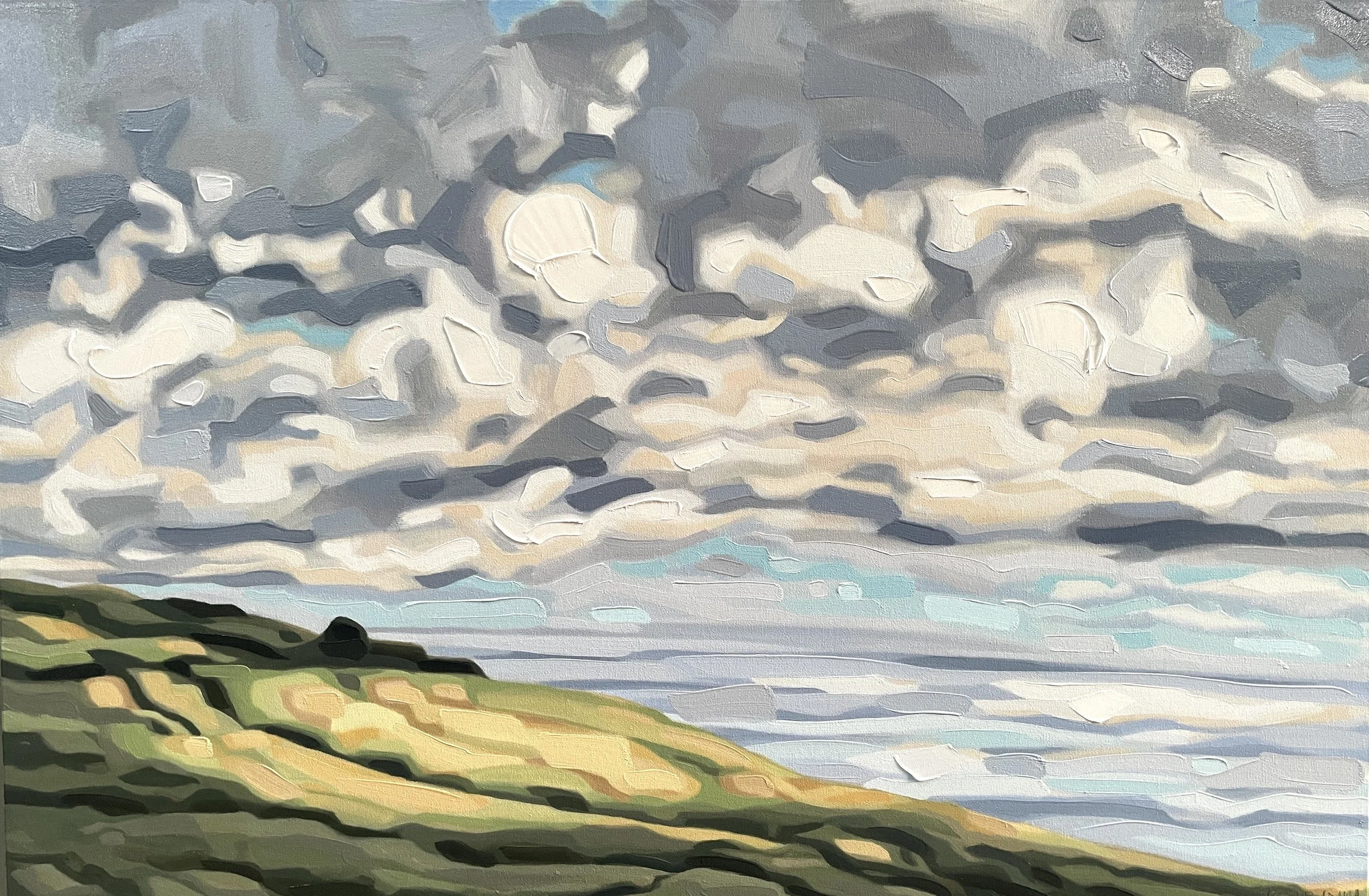 "Ephemeral Reprieve #2" 24"x36" Oil on Canvas, Sold