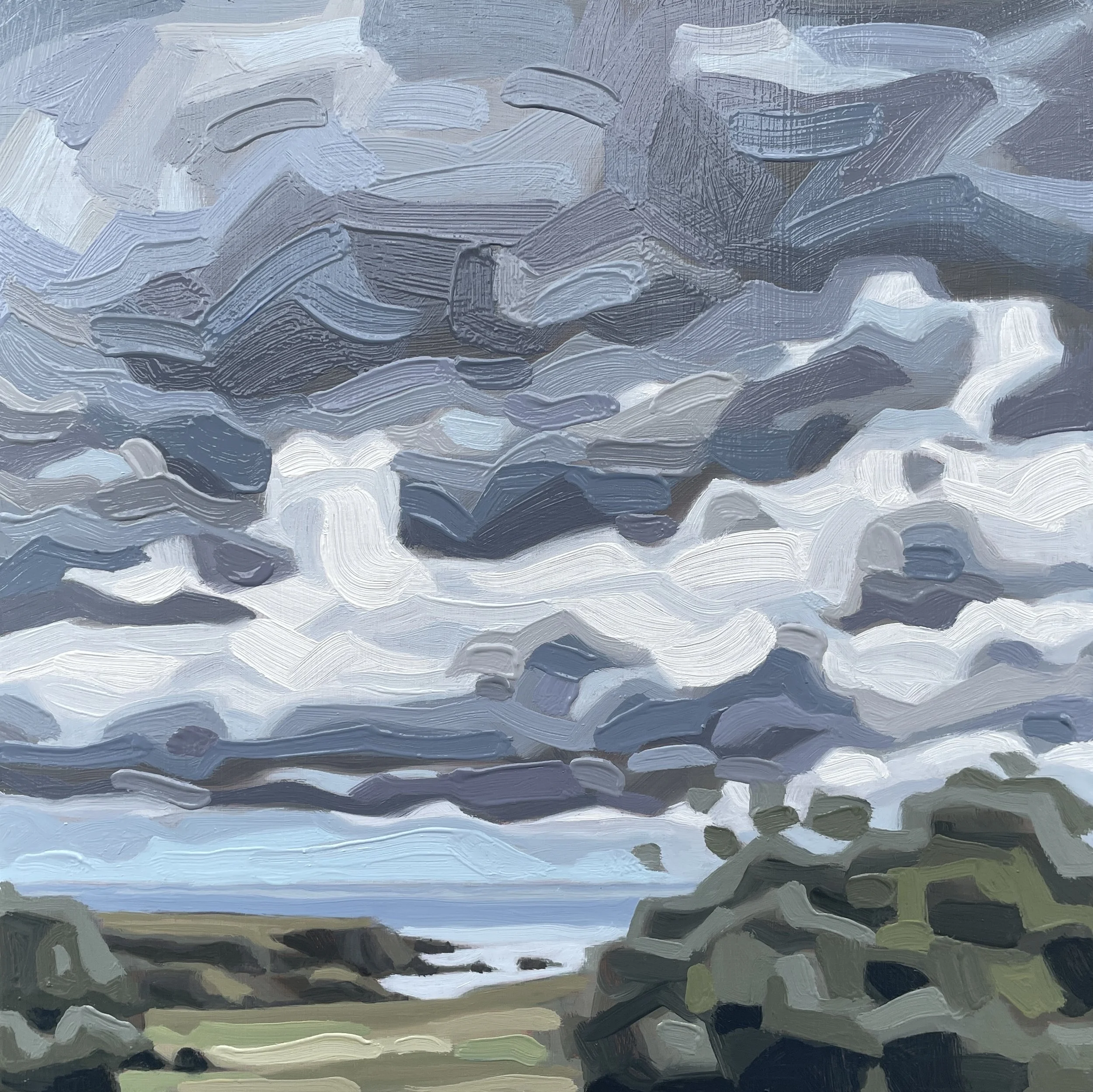 "Temporary Interval" 10"x10" Oil on Panel, Sold