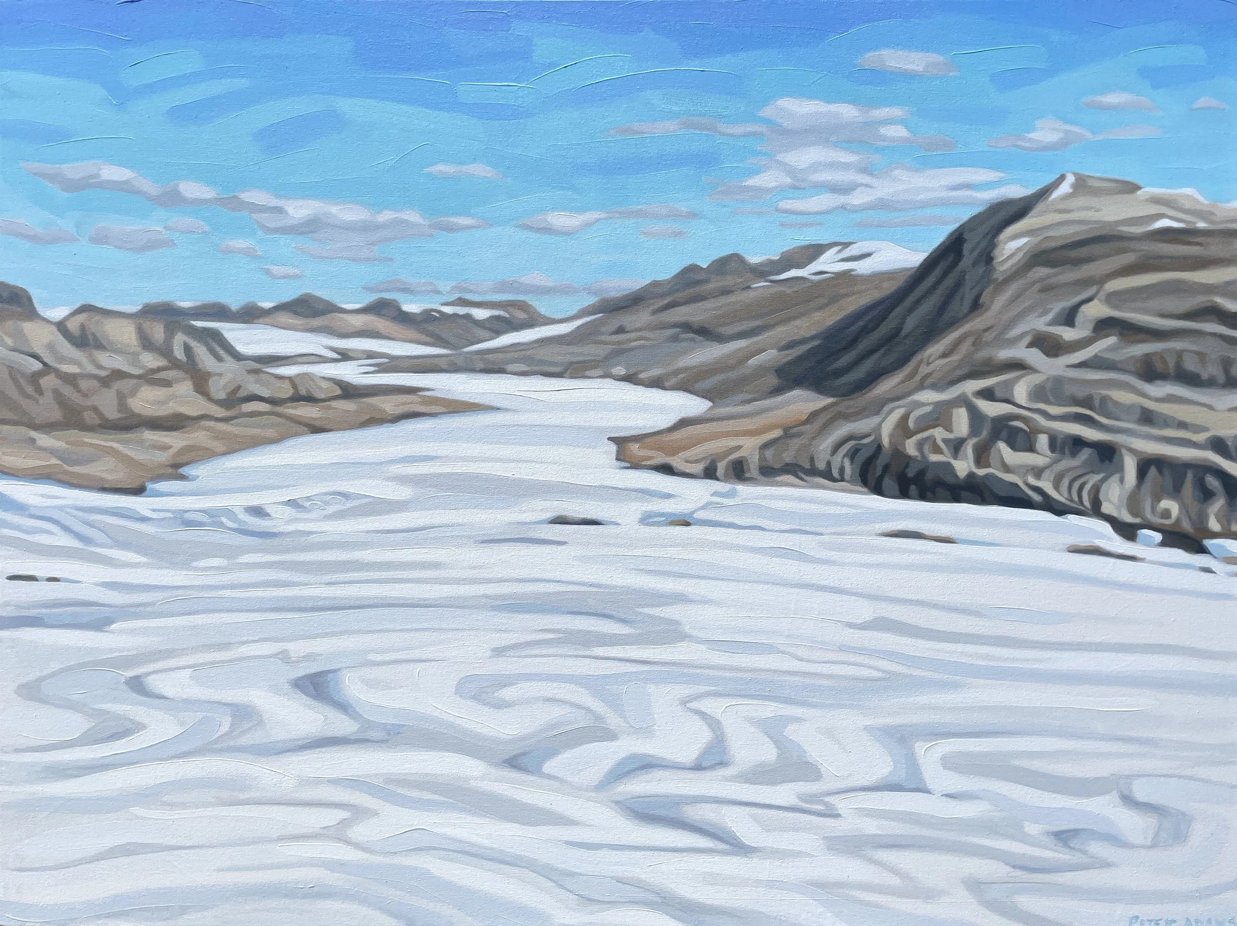 "Arctic Recession" 36"x48" Oil on Canvas