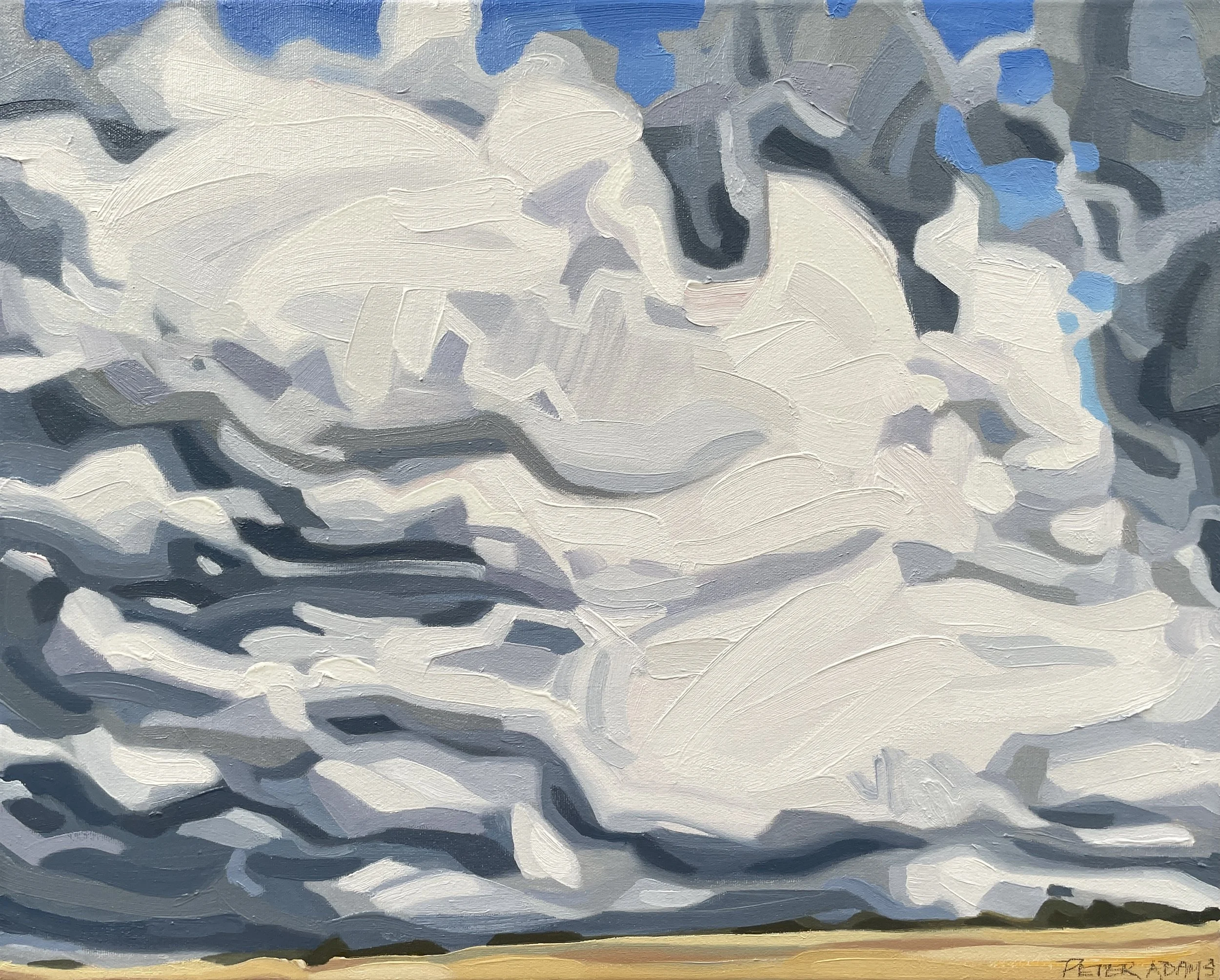 "Willful Assembly #1" 16"x20" Oil on Canvas
