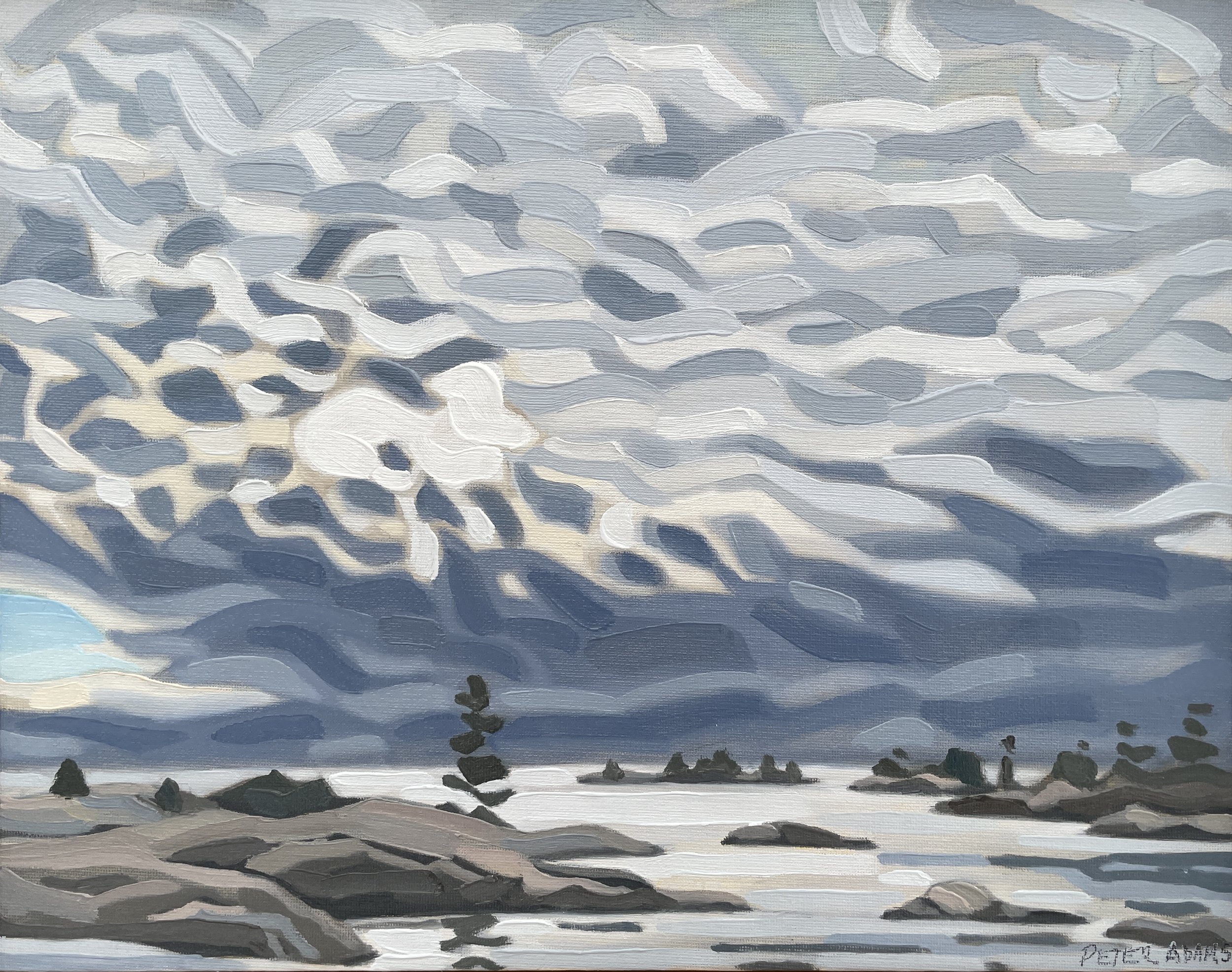 "Promising Signs" 11"x14" Oil on Panel, Sold