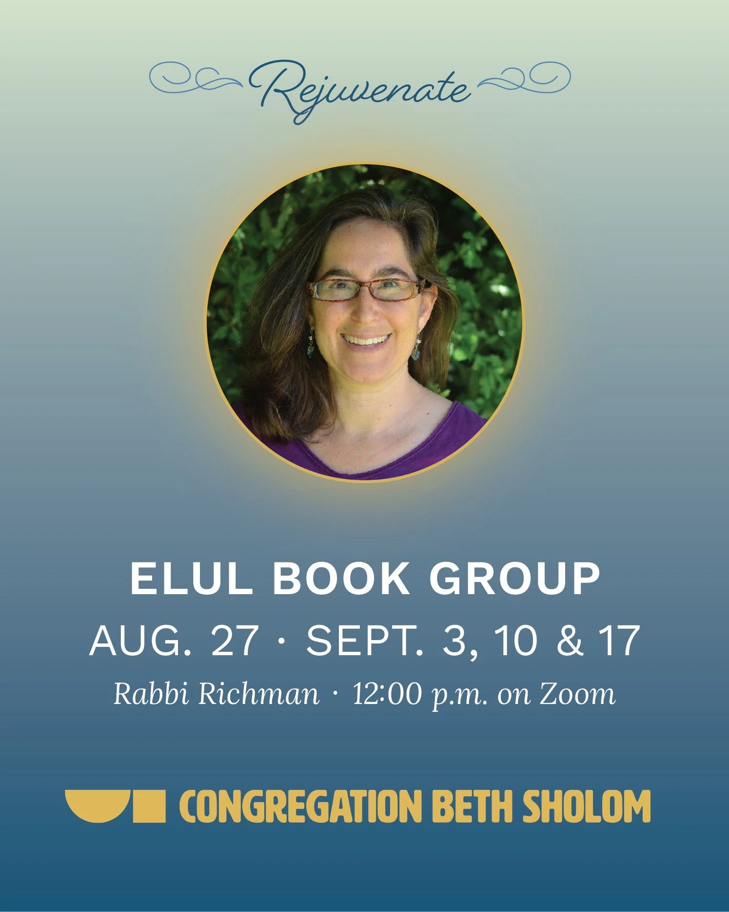 How is human creativity part of our blessing and responsibility as humans? How can we meet our Creator in creativity? How might this help us do teshuvah? Join Rabbi Richman for four sessions exploring Rabbi Adina Allen&rsquo;s rich book exploring Tor