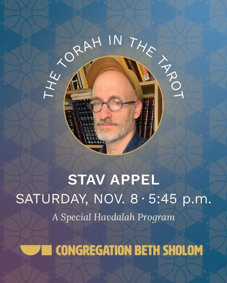 Does the Tarot contain a secret Torah?

Stav Appel, the author of the soon to be released The Torah in the Tarot, forthcoming from Ayin Press, will present his thesis that the original Tarot cards served as a secret tool for Jewish education during t