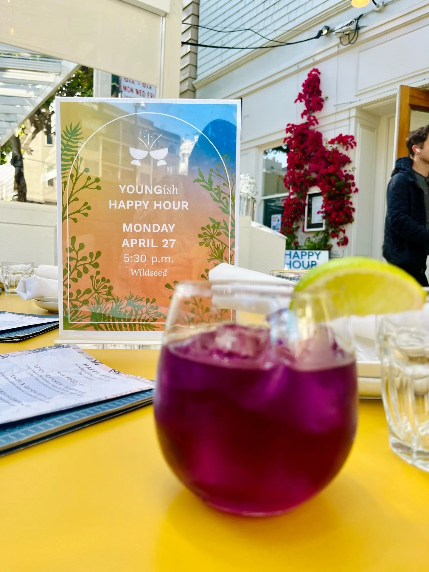 Thank you to everyone who joined us for a delightfully refreshing happy hour at @wildseedsf this week!🍹 Shabbat Shalom, and have a beautiful weekend. 🫶