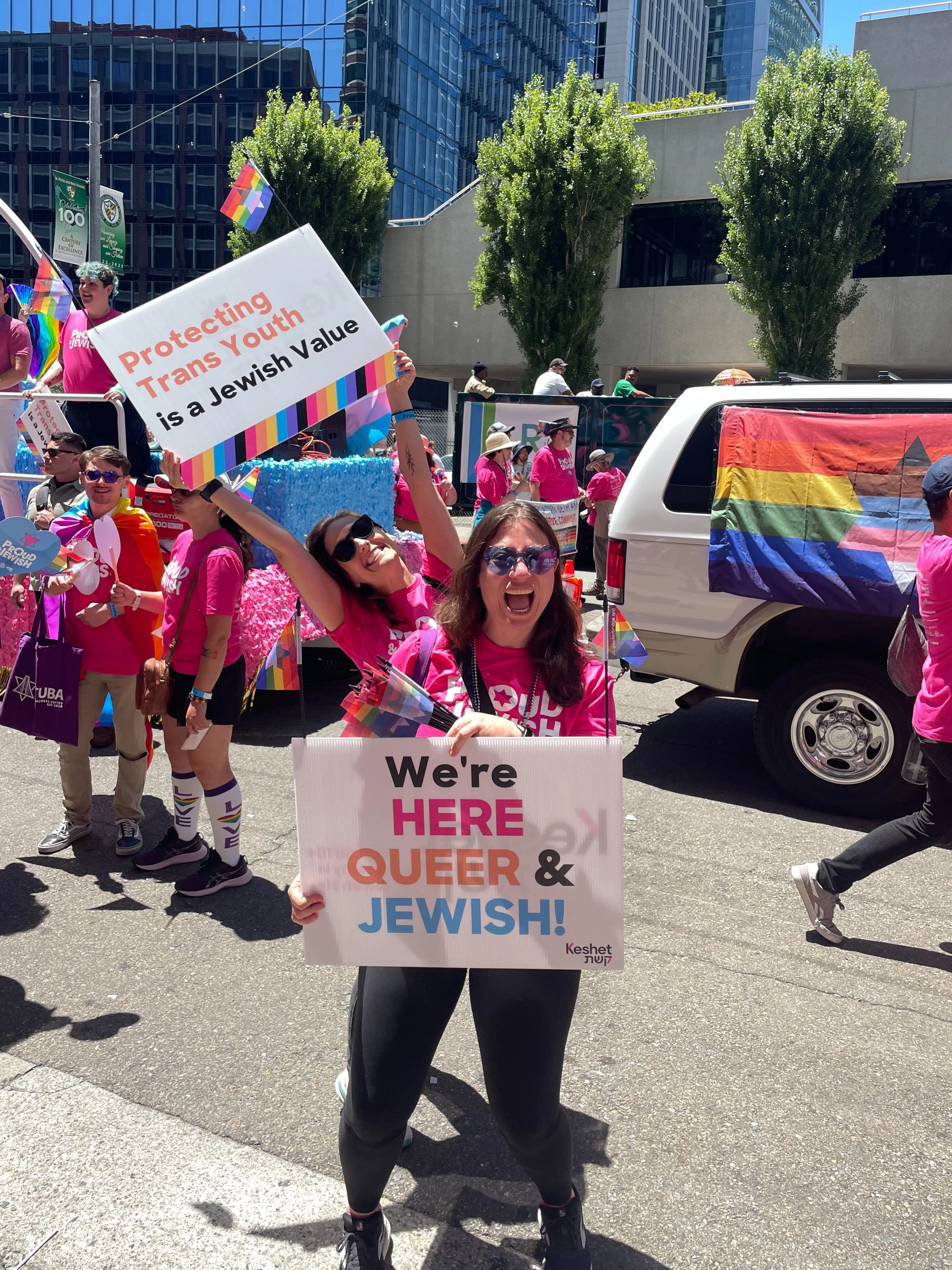 Happy Pride Month! 🌈 To the LGBTQ members of our community: we love you, we see you, and you make us whole. 

Come march with CBS as part of the Proud &amp; Jewish contingent of @sanfranciscopride on Sunday, June 28th! Register at the link in our bi