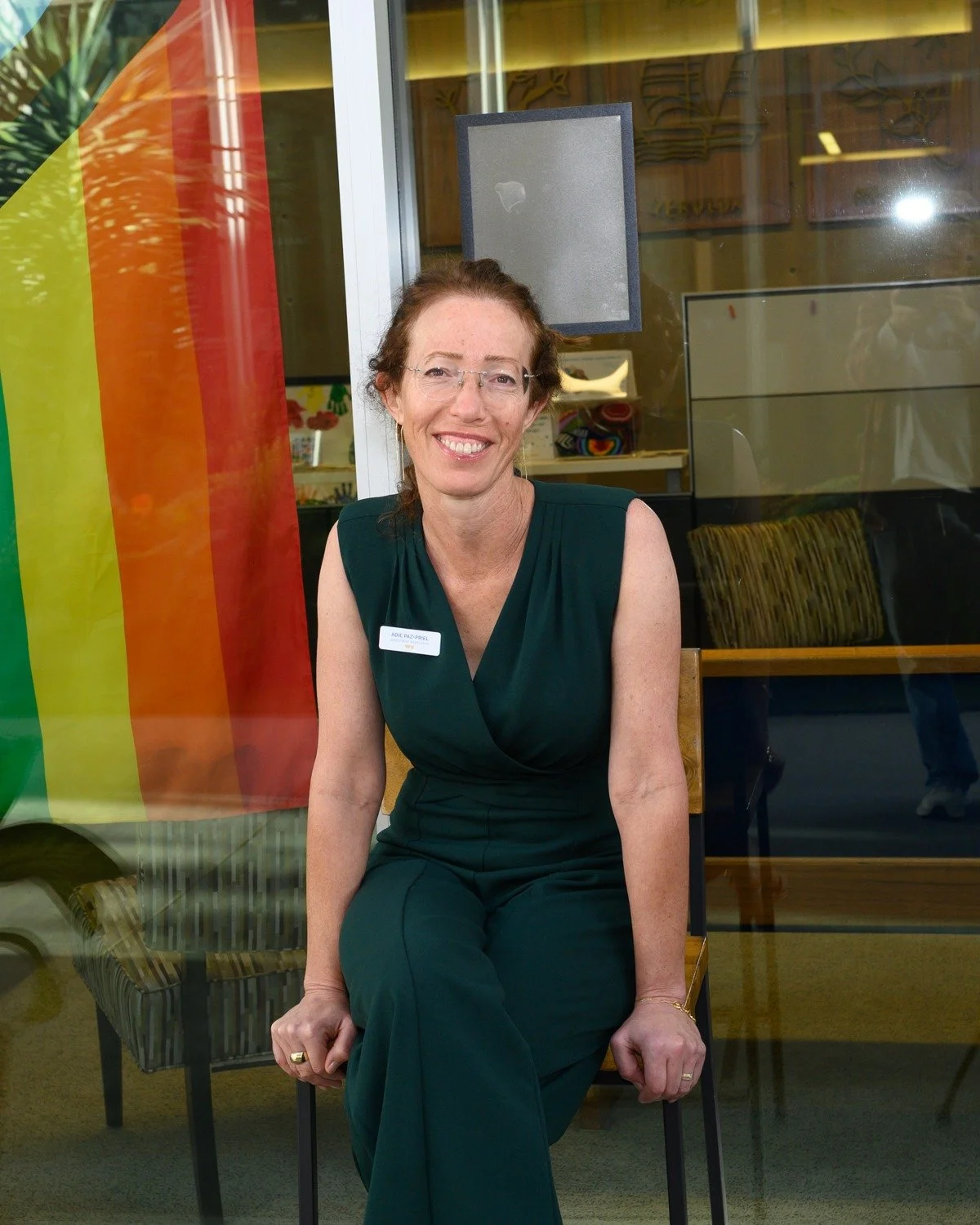 Yom huledet sameach l'ADIE! 🎉 Whether it's answering questions, checking in guests, or making latkes in the CBS kitchen, she always does it with a smile. Thank you, Adie, for all that you do as our Director of Membership!