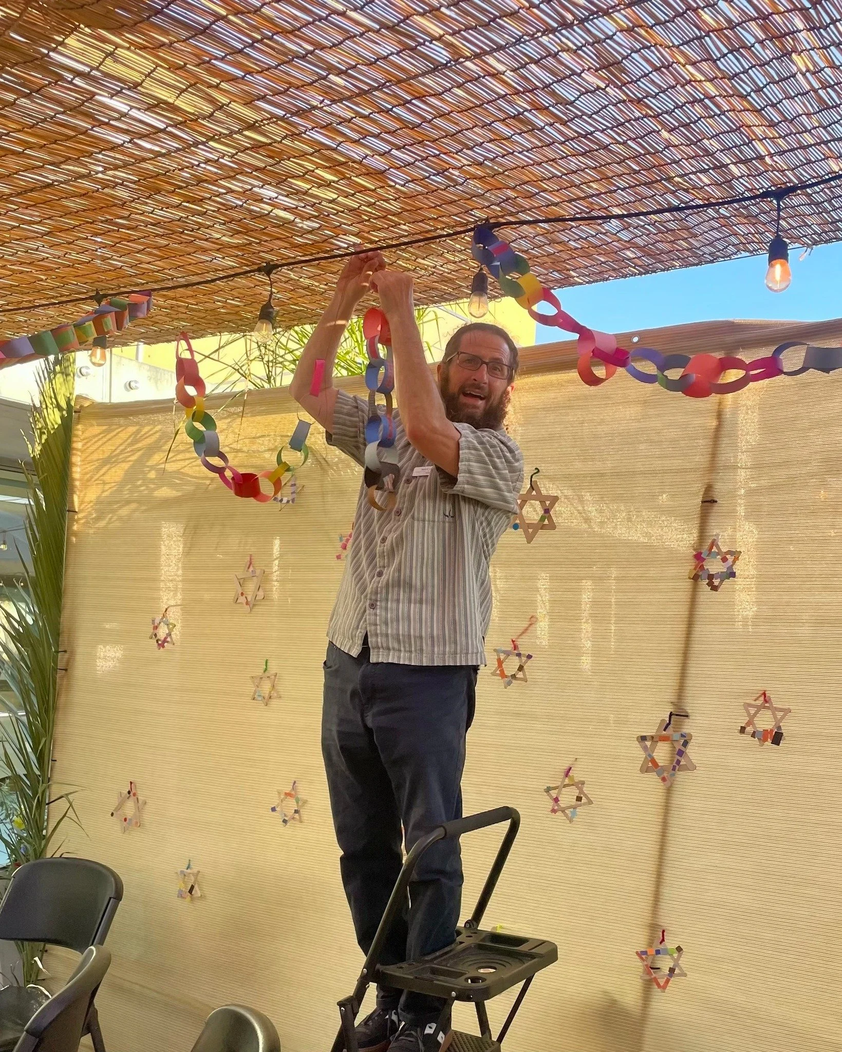 Who's building a sukkah at home this year? 🔨🌿 Send us progress pics via DM! 

Join Beth Sholom for daily festival services, special events, and more this Sukkot and Simchat Torah. Visit our website for the full schedule 💫

#sukkot #sukkah #sukkahd