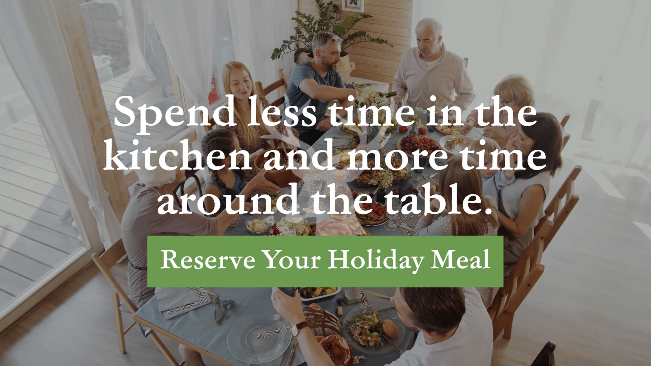Holiday Meal Pre-Orders 2026
