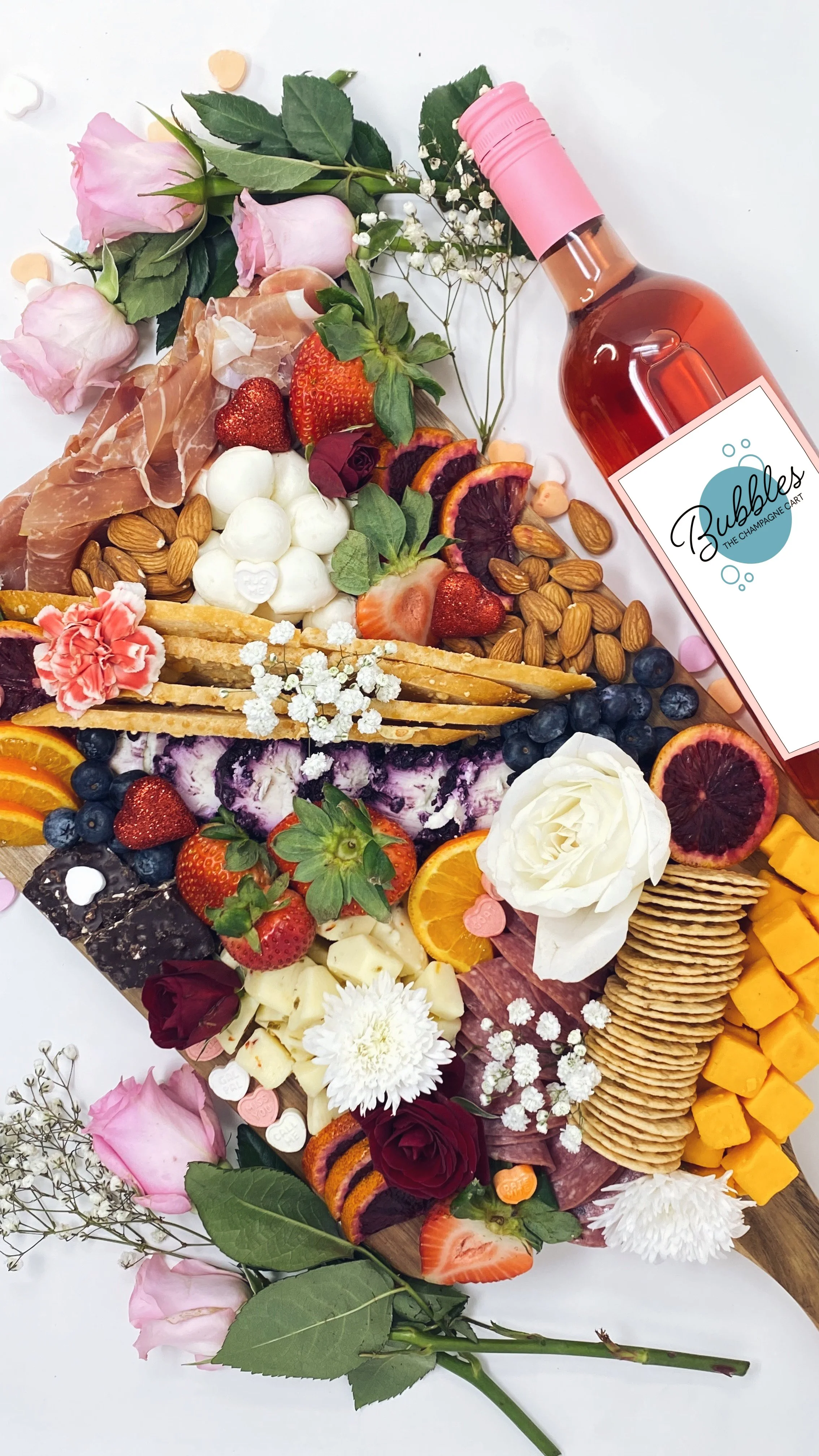 Bubbles and boards event - charcuterie board image