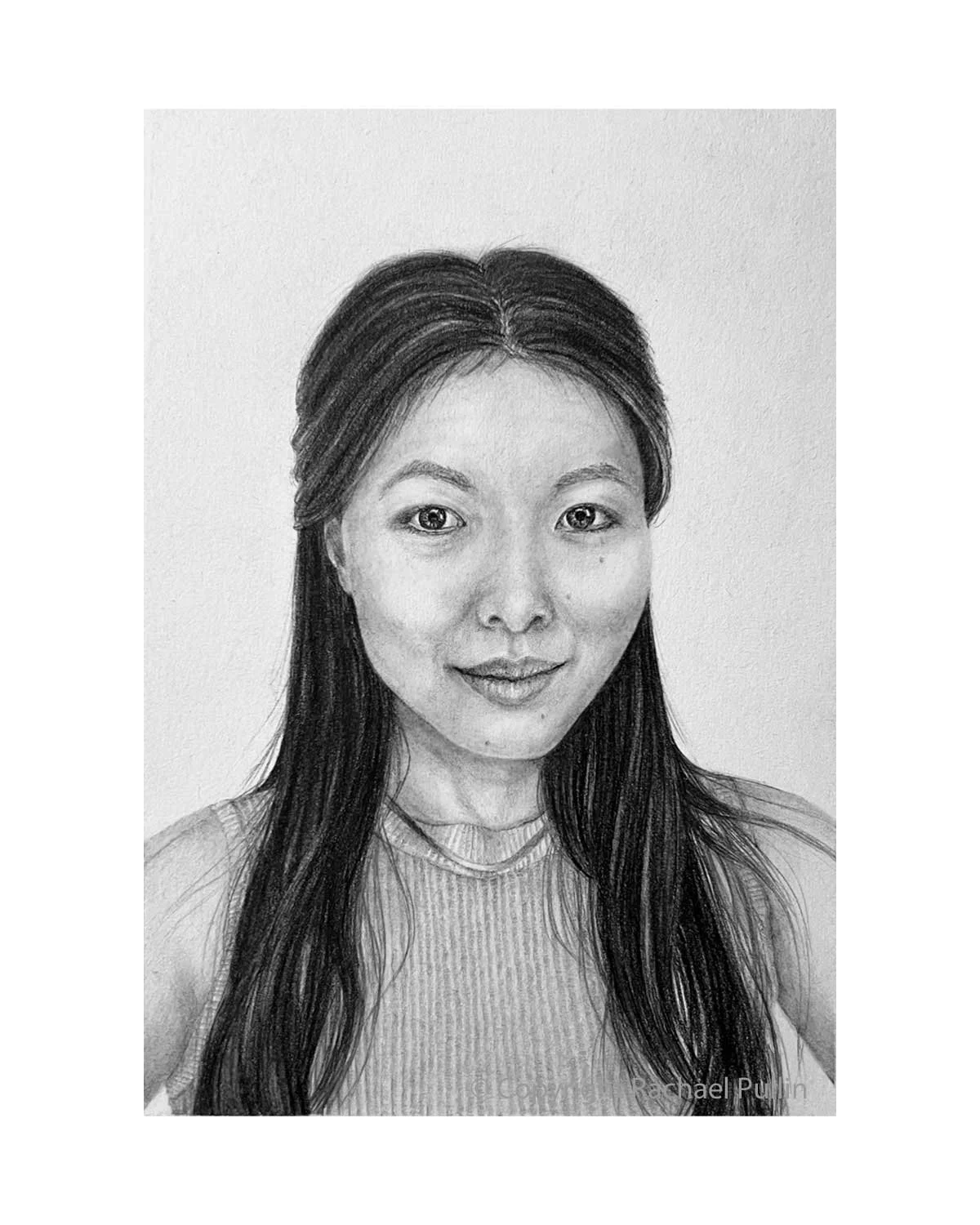 Rachael Pullin, Annie, 2021. Graphite on paper.