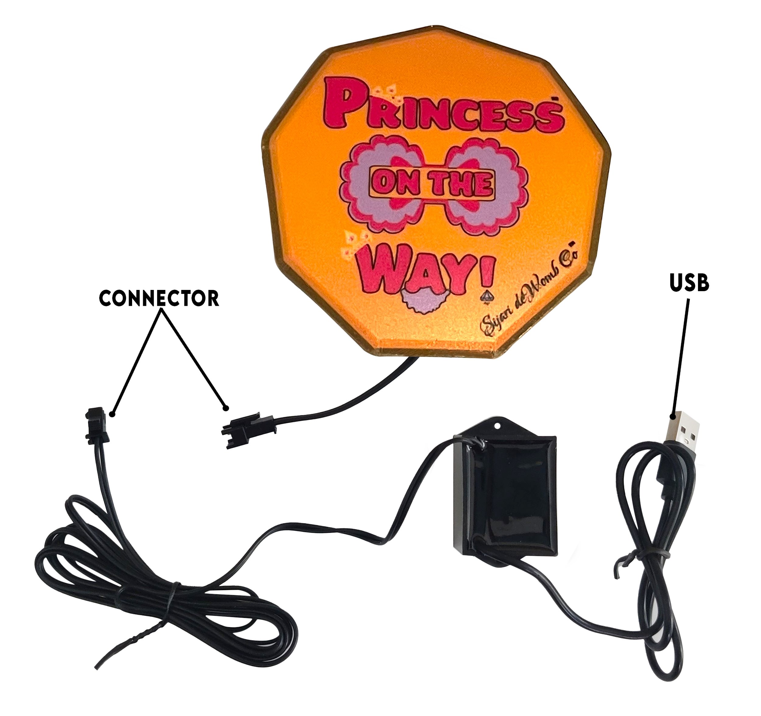 Princess On The Way! USB déWombcals | Illuminating déWombcals