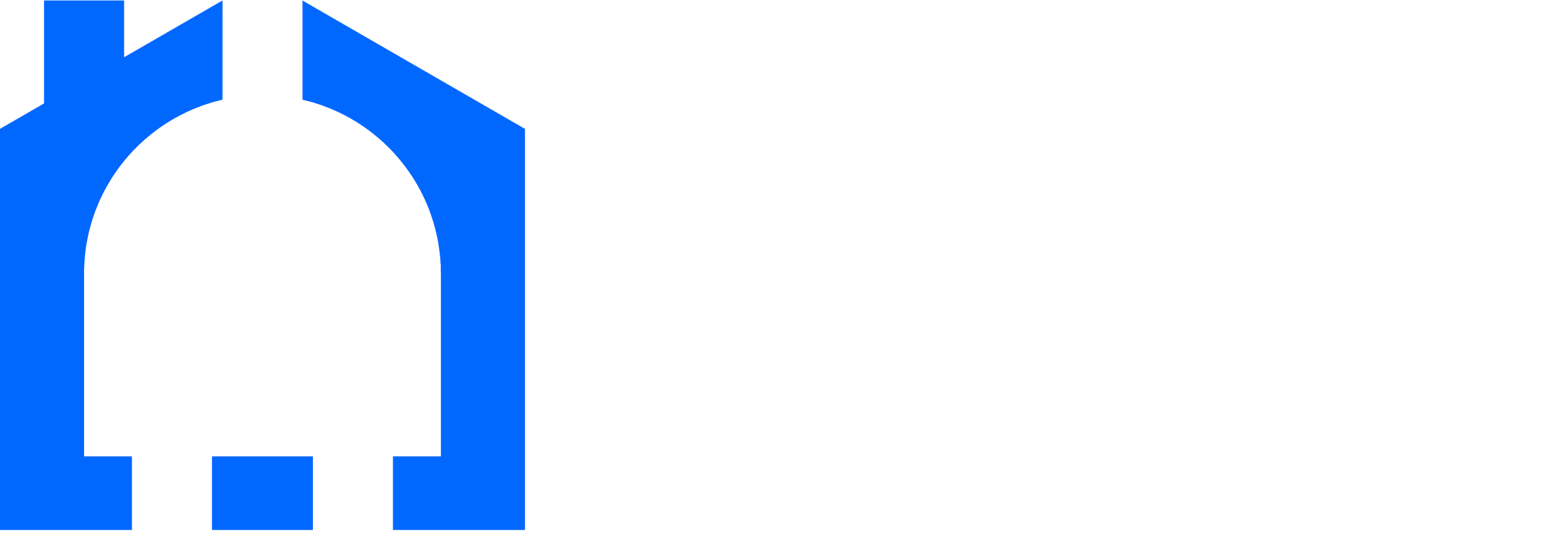 Davis Electrical logo with blue colour in the shape of a house in blue colour with a plug shape inside