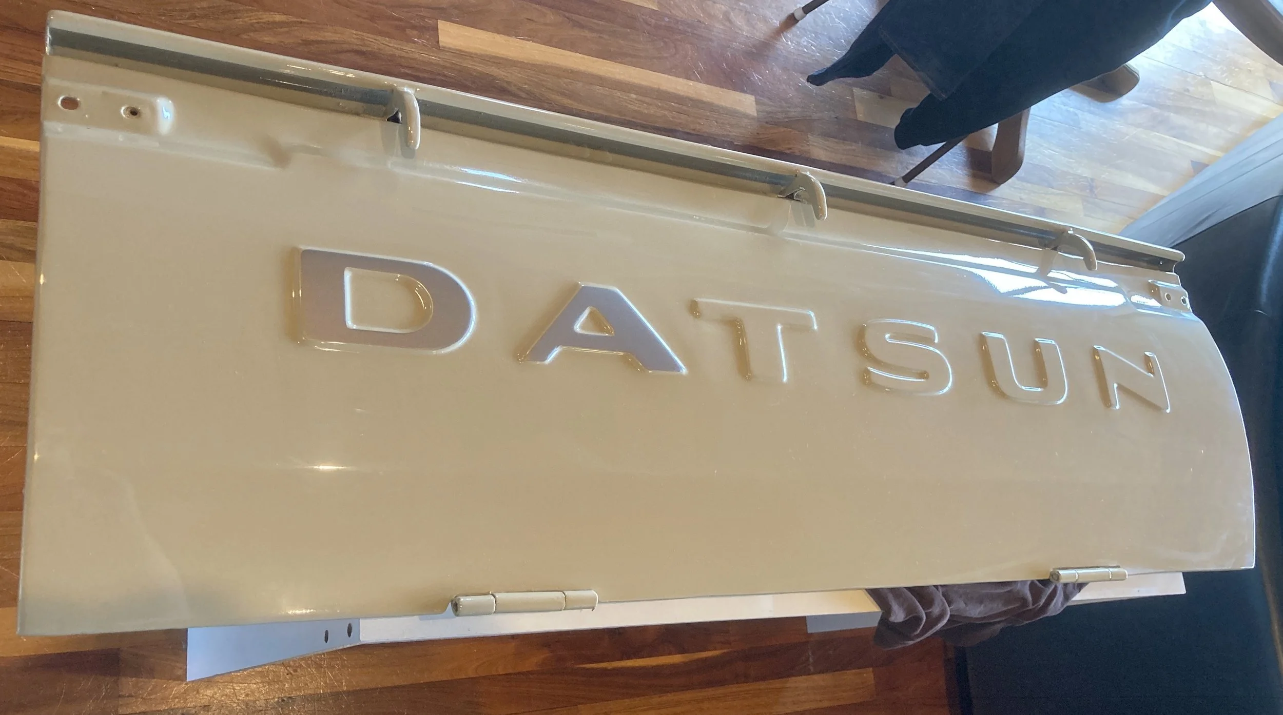 Graphics for a classic Datsun. 