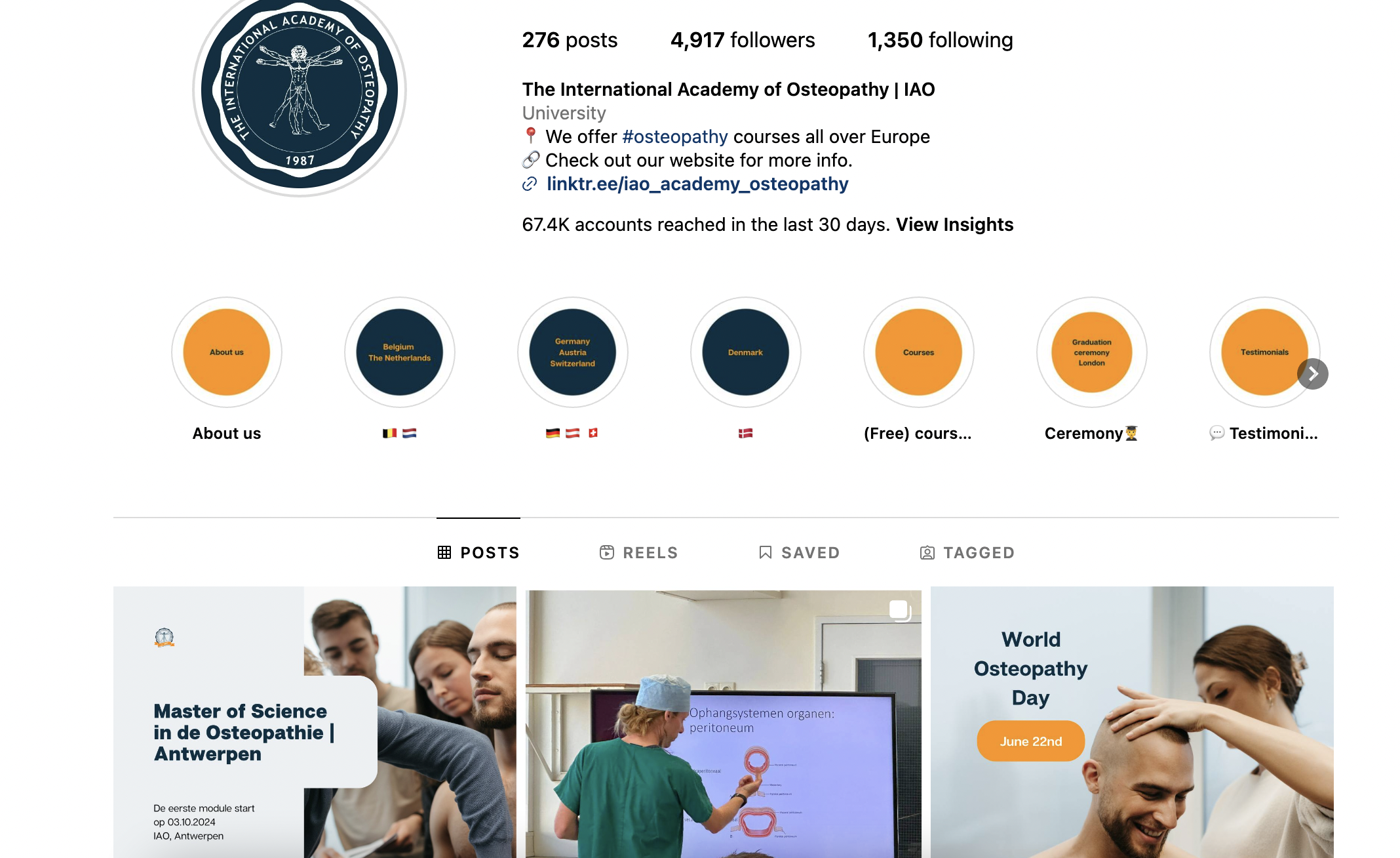 Kickstart opstartpakket | HIGHLIGHTS ingesteld, LINKTREE ingesteld
