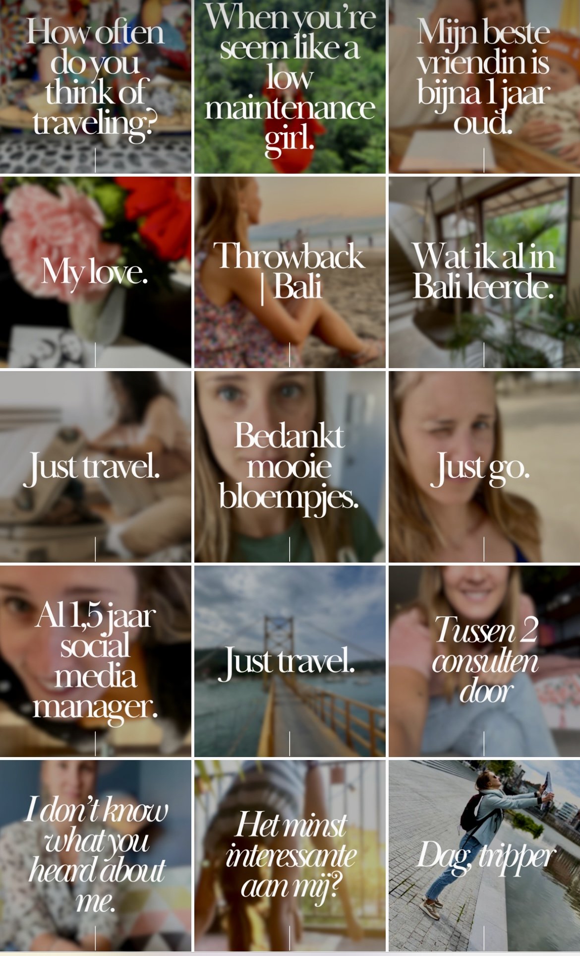 Omslagfoto's REELS instellen
