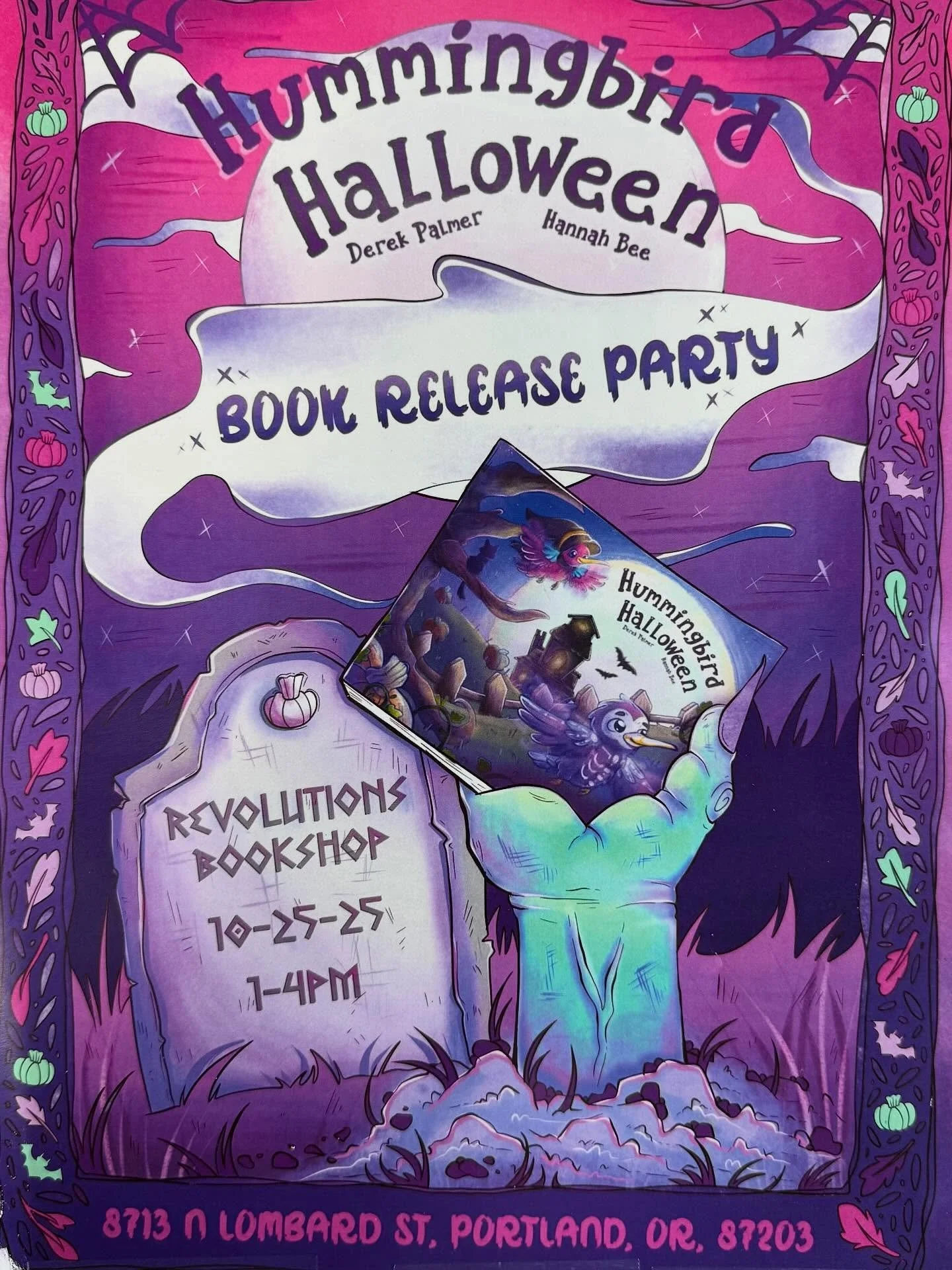 One of our faves at WCF - Derek Palmer - wrote a children&rsquo;s book and is having a book release party at Revolutions Bookshop on Oct 25 
from 1-4pm
CONGRATS DEREK

#booksigning #author #kidsbook
