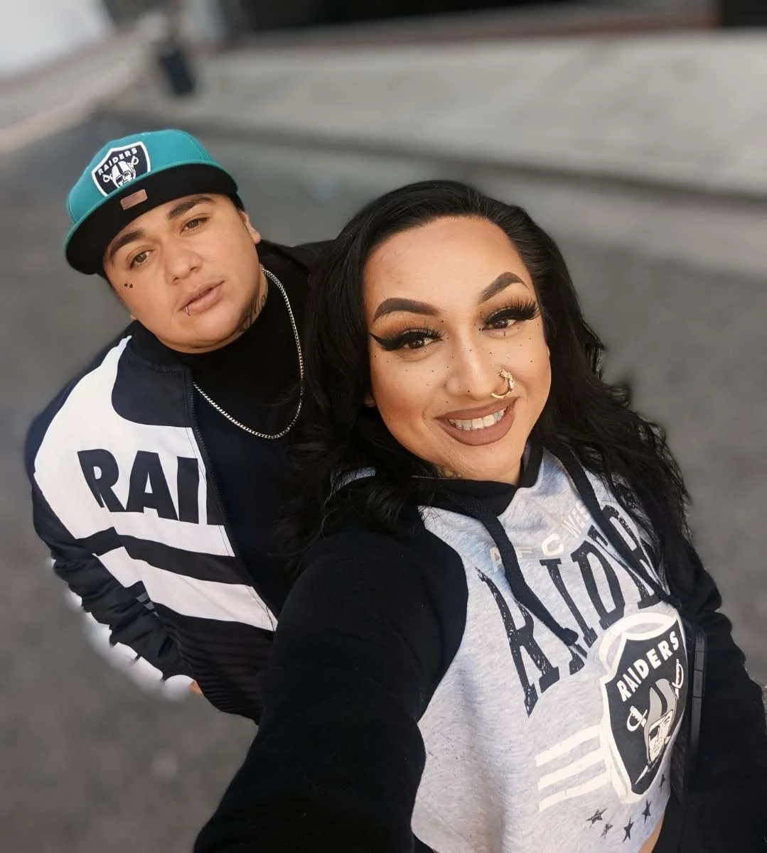 Post St. Pop-Up with my Wife