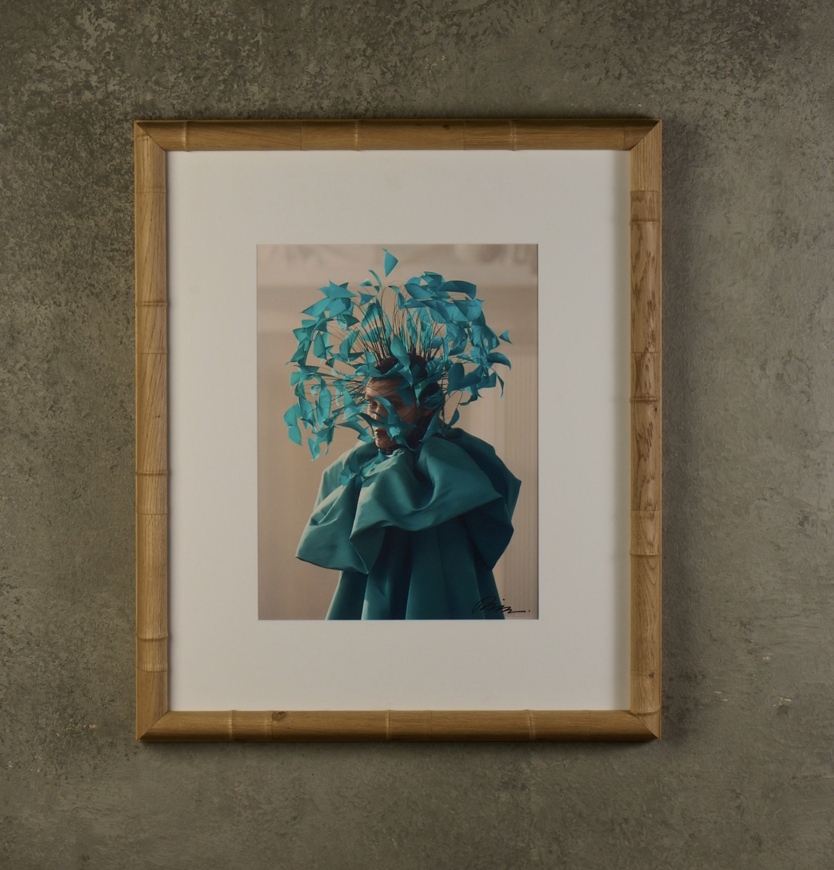 Franke in Turqoise Headress