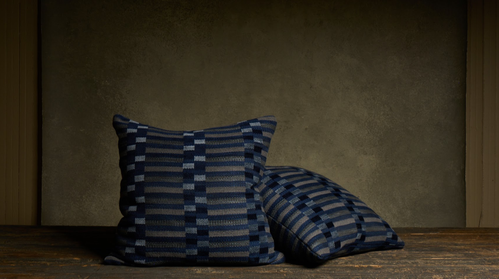 Bahia Blanca Indigo Pillow