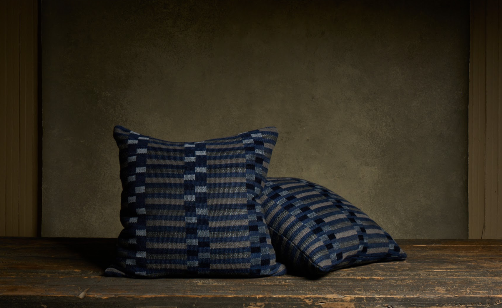 Bahia Blanca Indigo Pillow