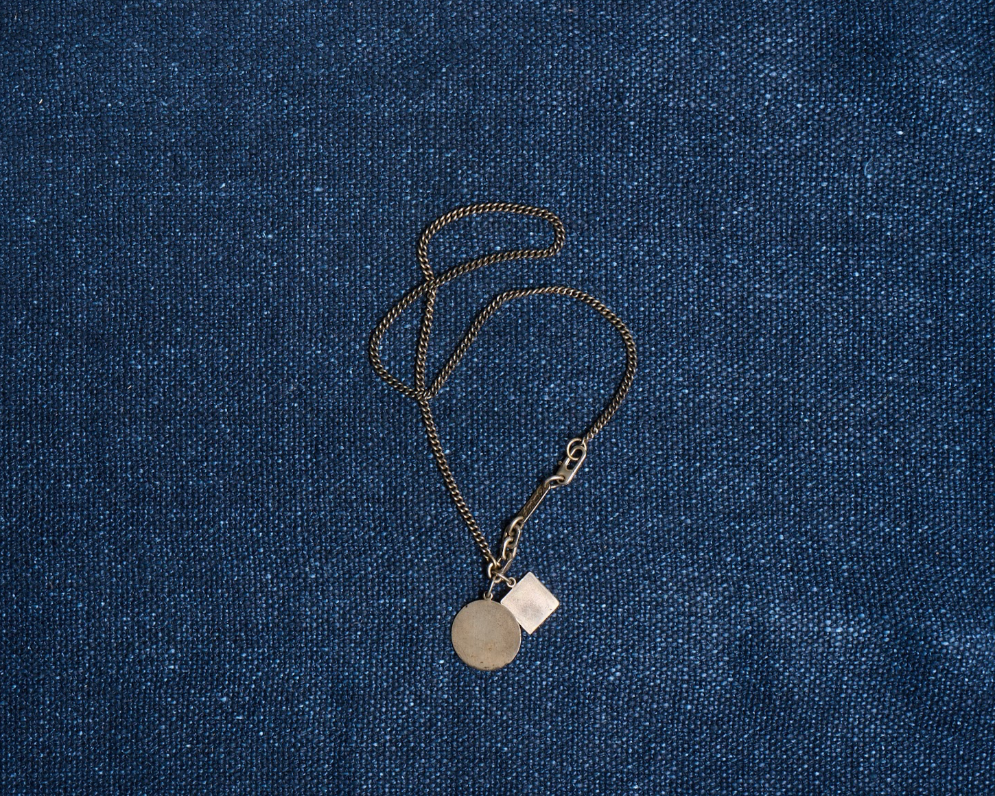 Oxidized Sterling Silver Heritage Chain Necklace