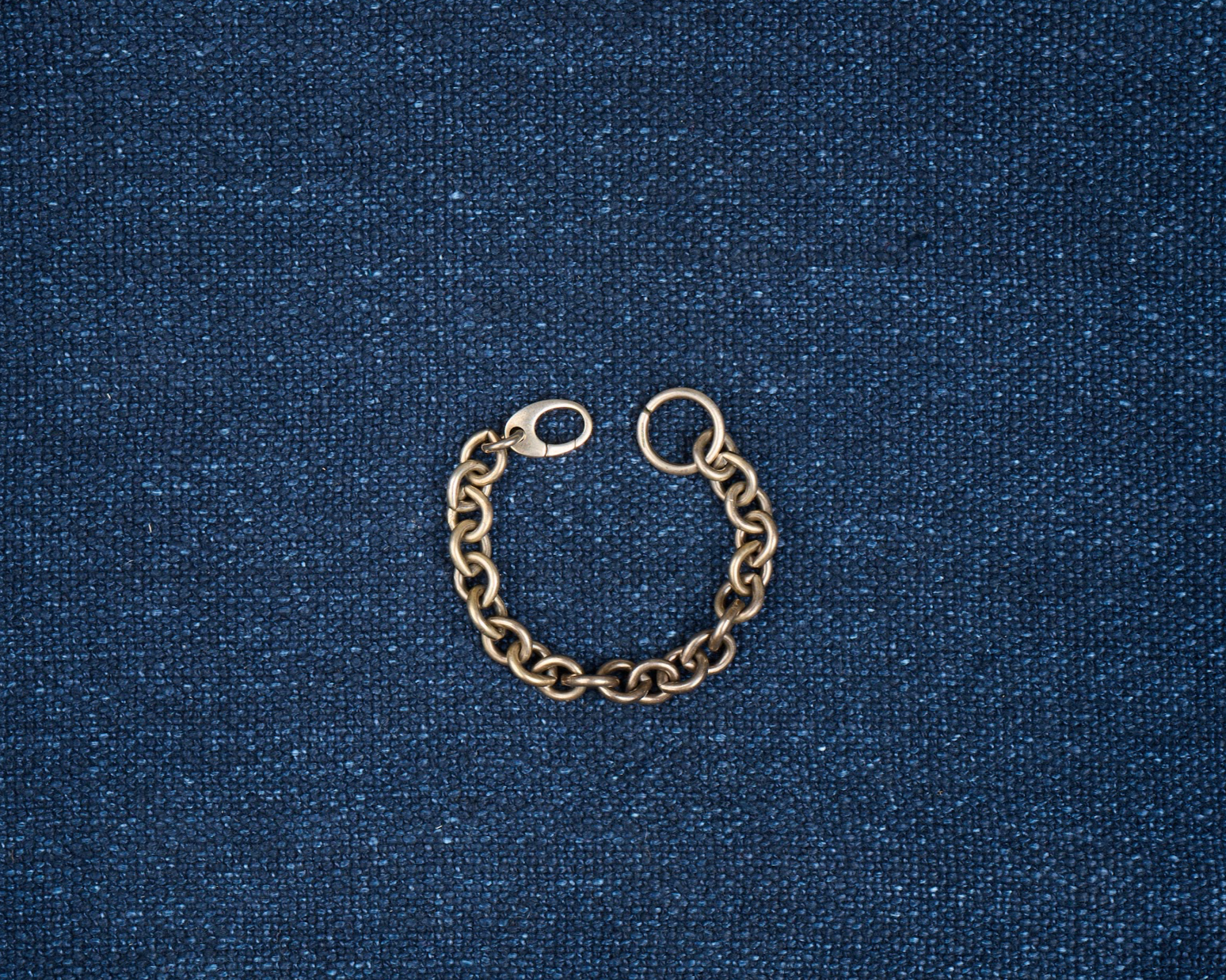 Industrial Sterling Silver Bracelet