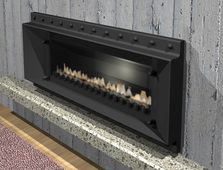 Gas Fire Concept for Woodsman
