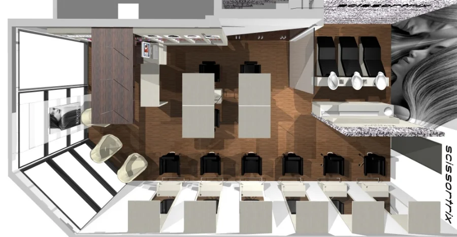  Scissortrix / /&nbsp;3D floor plan 