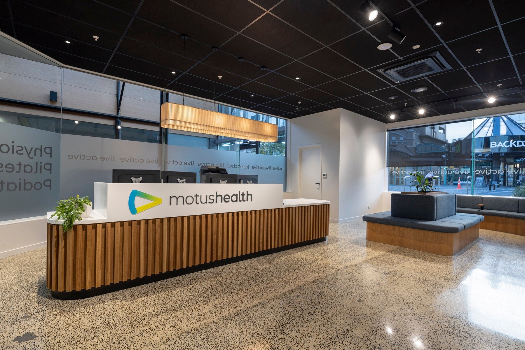 Did you know we can work on projects anywhere around the country? Our Christchurch based designers are used to working on projects up and down New Zealand (and across the ditch). Check out this physiotherapy clinic we worked on down in Dunedin recent