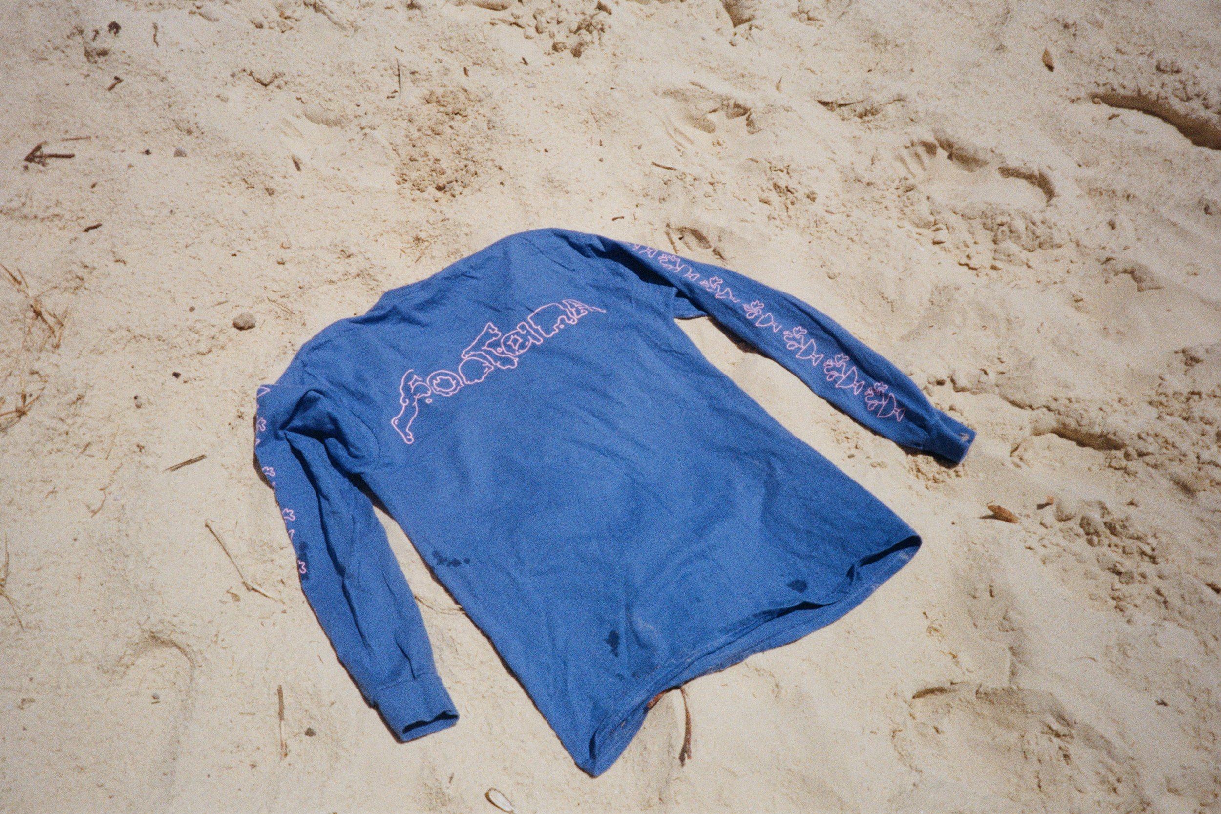 FONTANA blue long sleeve tee