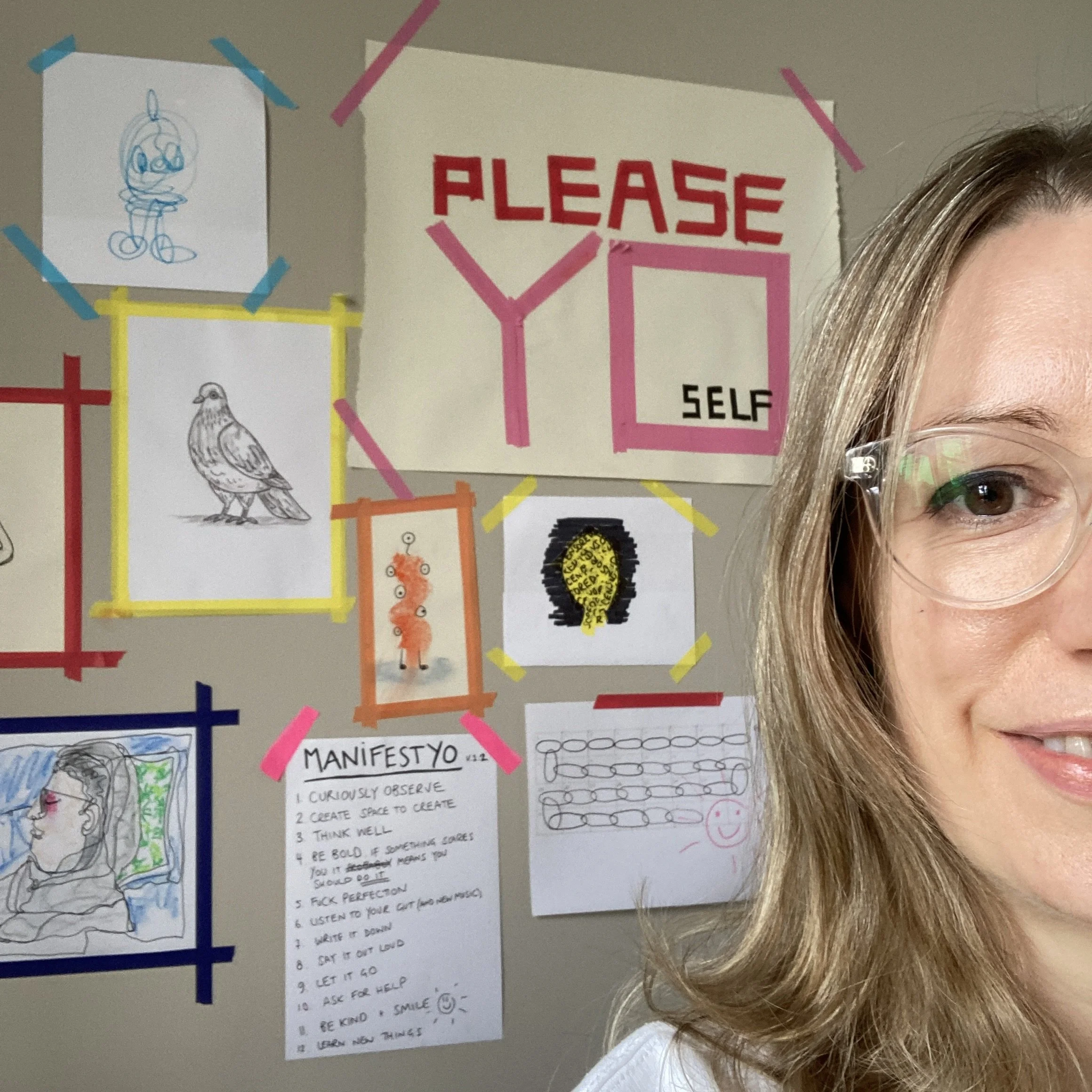 Yolander with some of the 30 day visuals