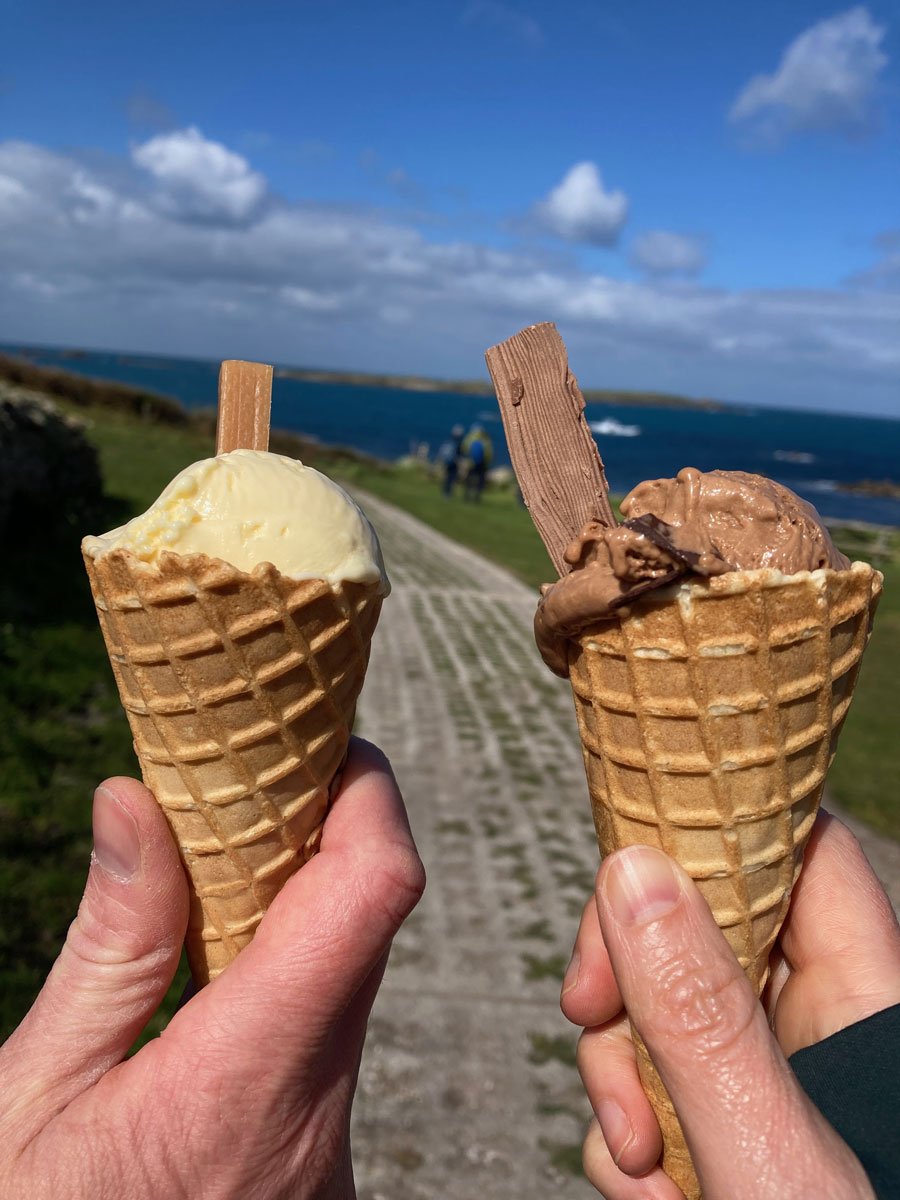 Icecream cones Troytown farm