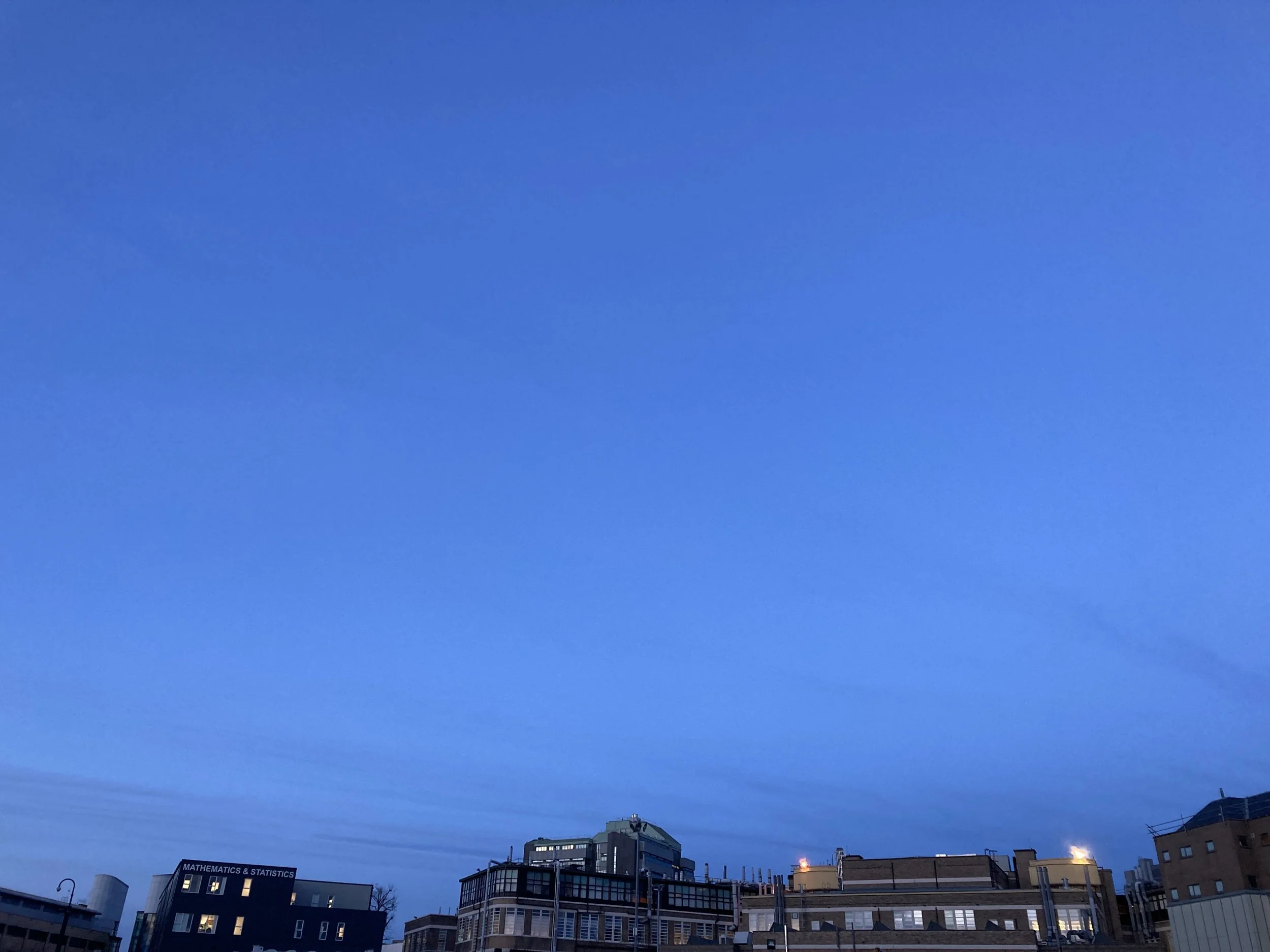 Skyline at Glasgow University