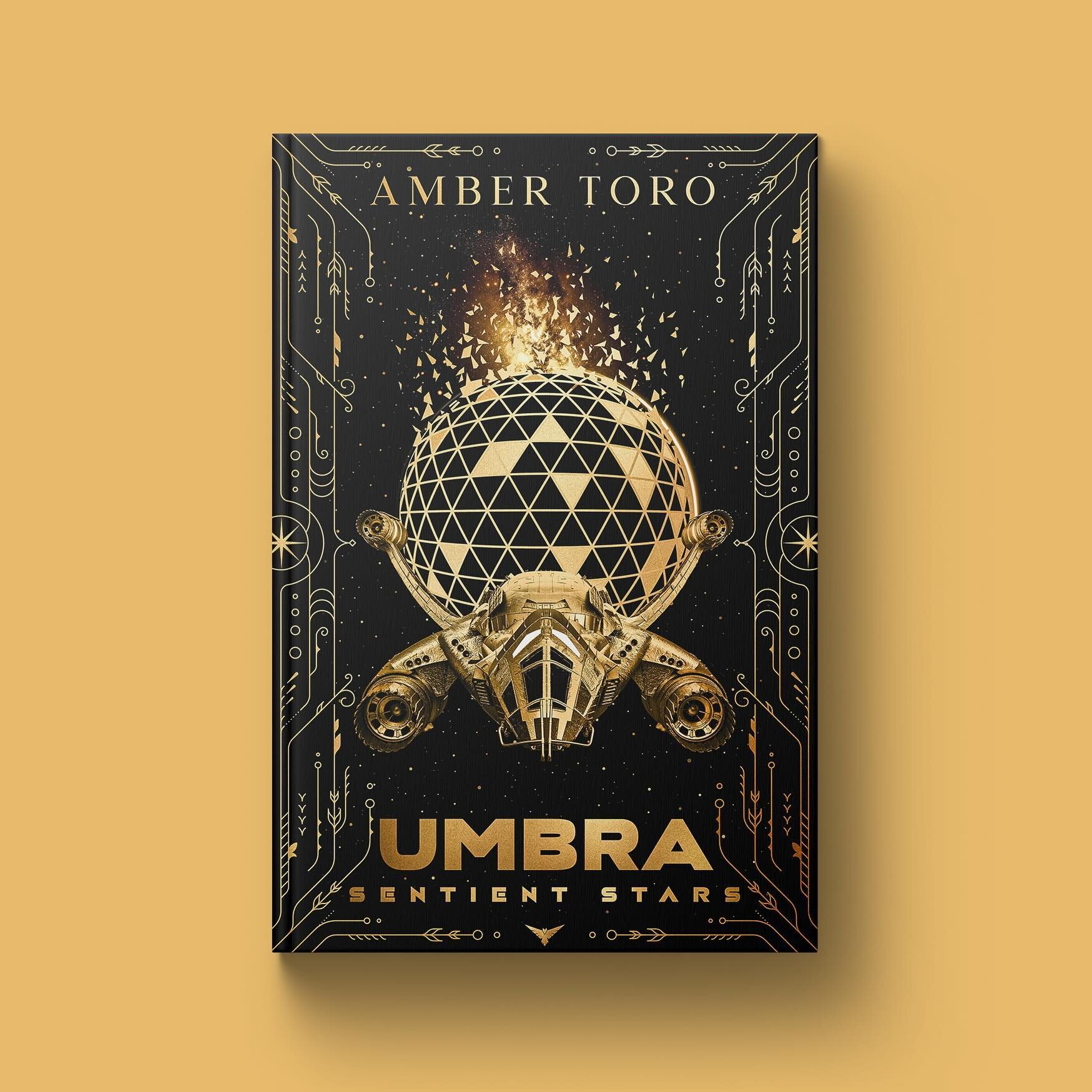 🌌 Cover Reveal Alert! 🌌

Thrilled doesn&rsquo;t even begin to cover it&mdash;I&rsquo;m honored to unveil the cover for &ldquo;Umbra: Sentient Stars&rdquo; by @amberraetoro 
🌏🚀Designing this cover was a journey through the cosmos, aiming to mirror