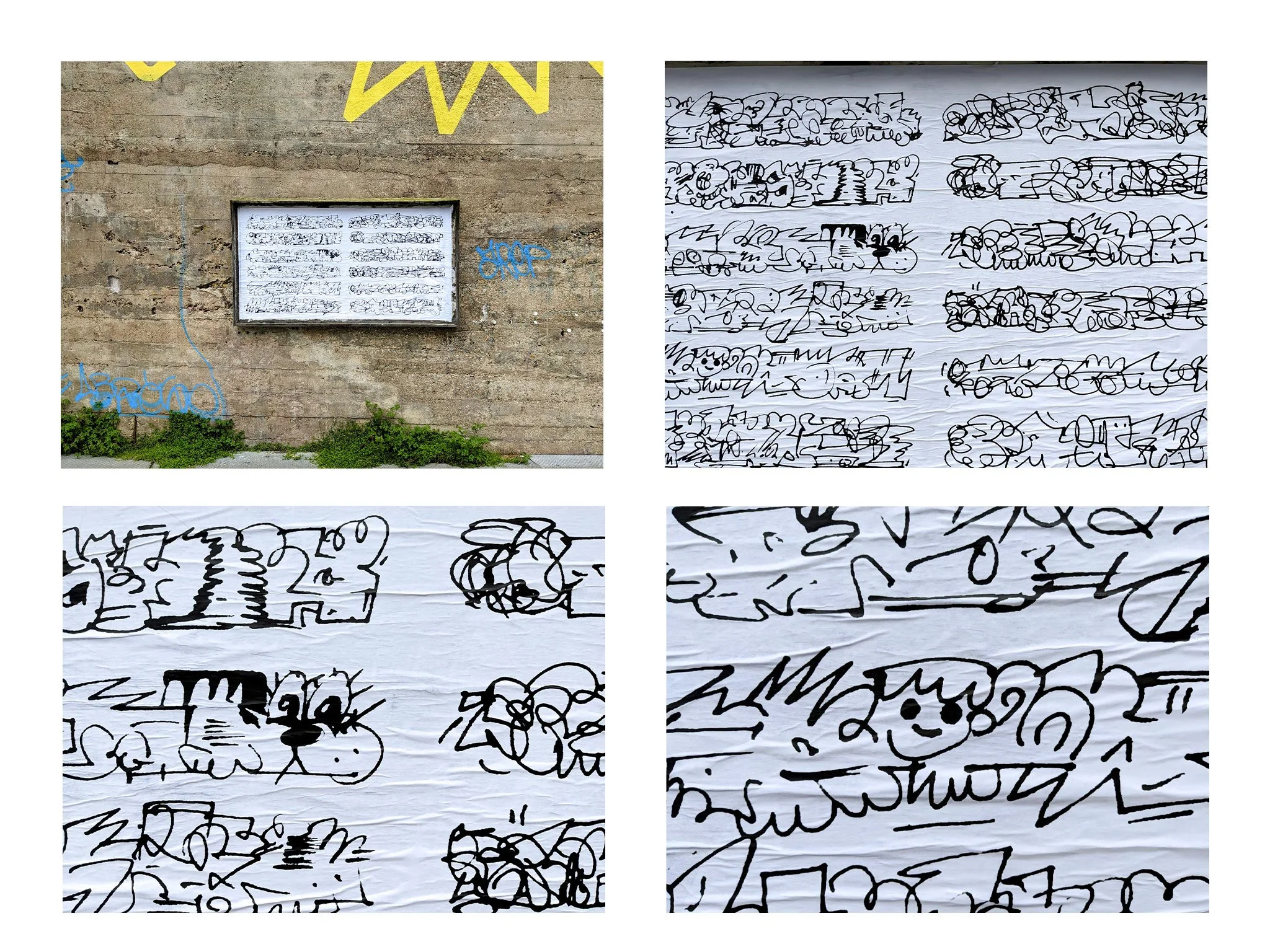 Oripeau Poster. Notebook Throw Ups
Panel location: Nantes (FRA)