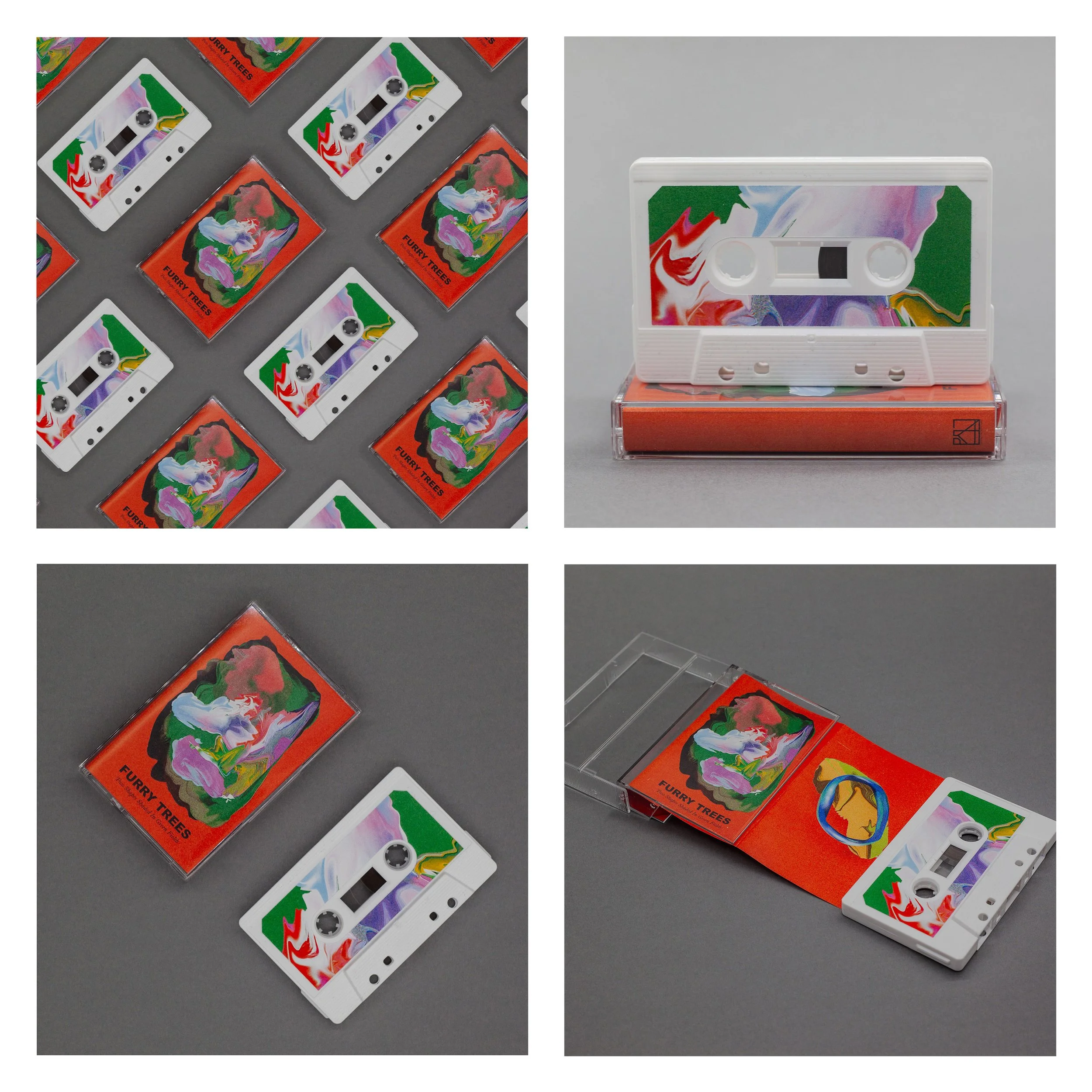 Tape Design for Furry Trees on E&W
Tape Pressing and Photos: Monotype Pressing